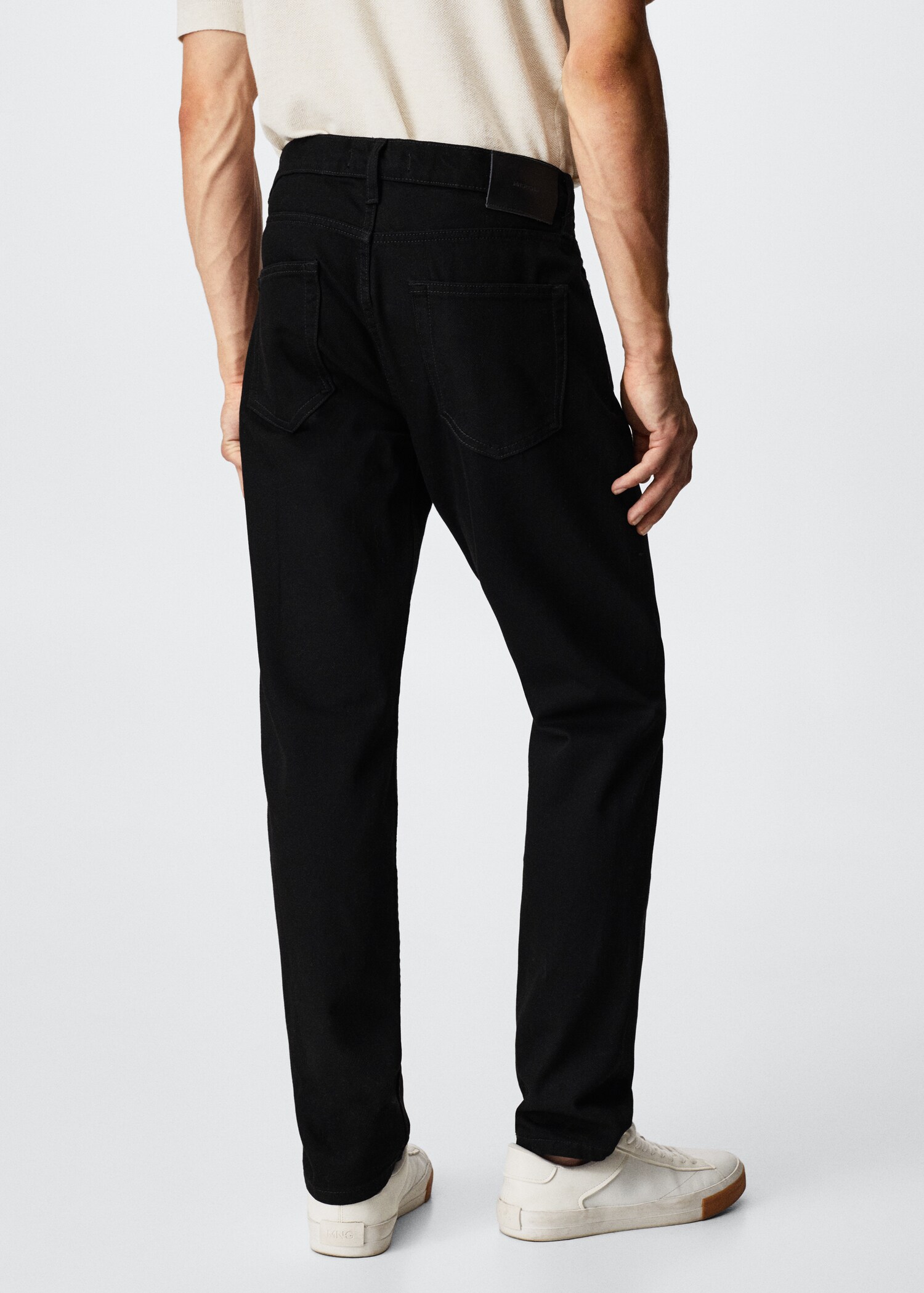 Straight Fit-Jeans Bob - Rückseite des Artikels