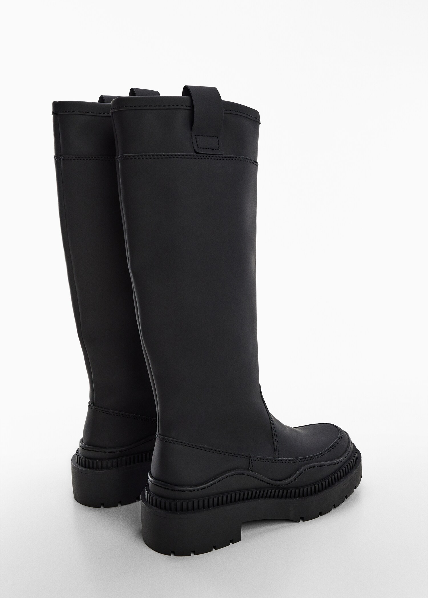 Boots med høyt skaft og plattform - Artikkeldetalj 2