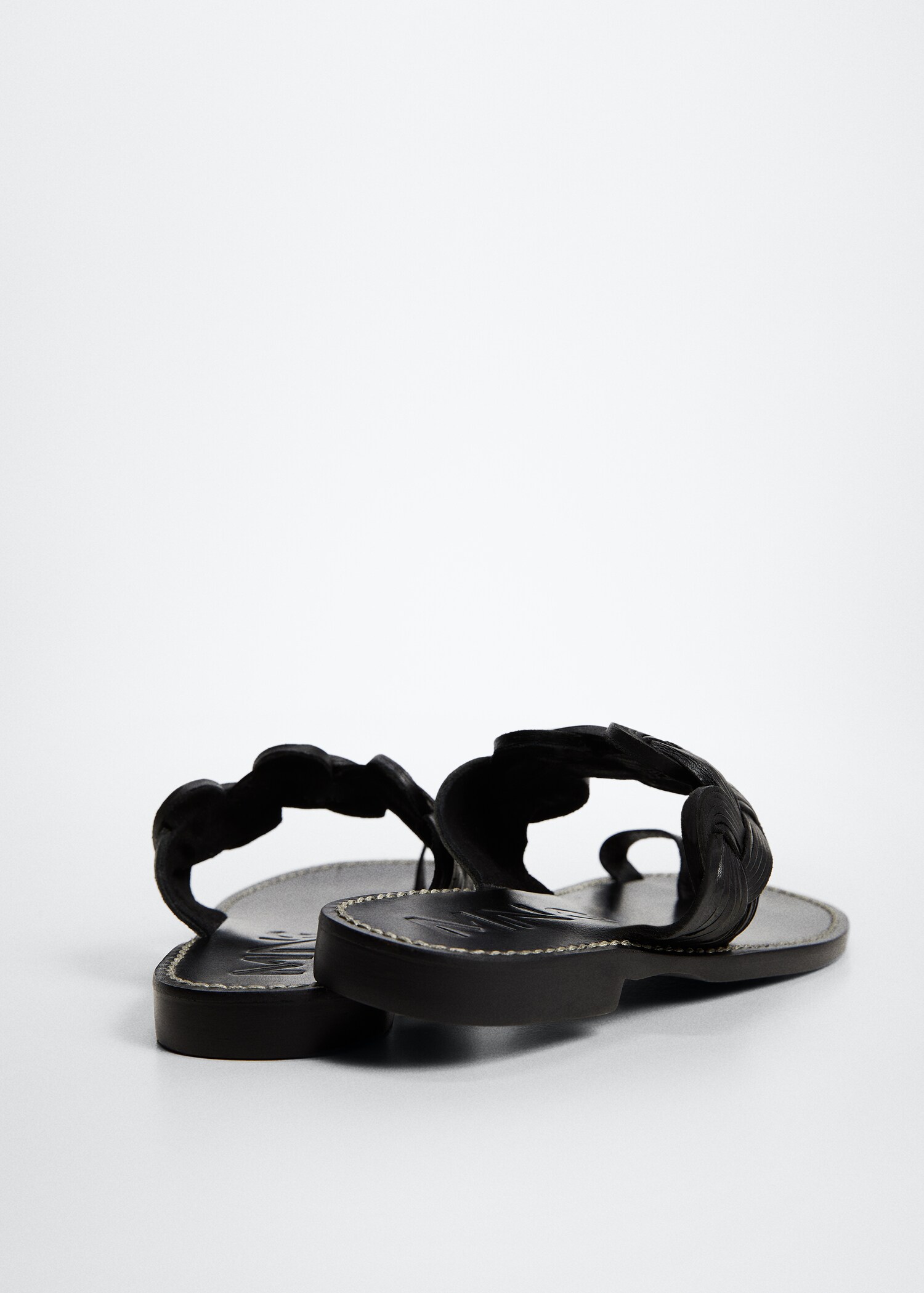 Sandales tressées cuir - Détail de l'article 2