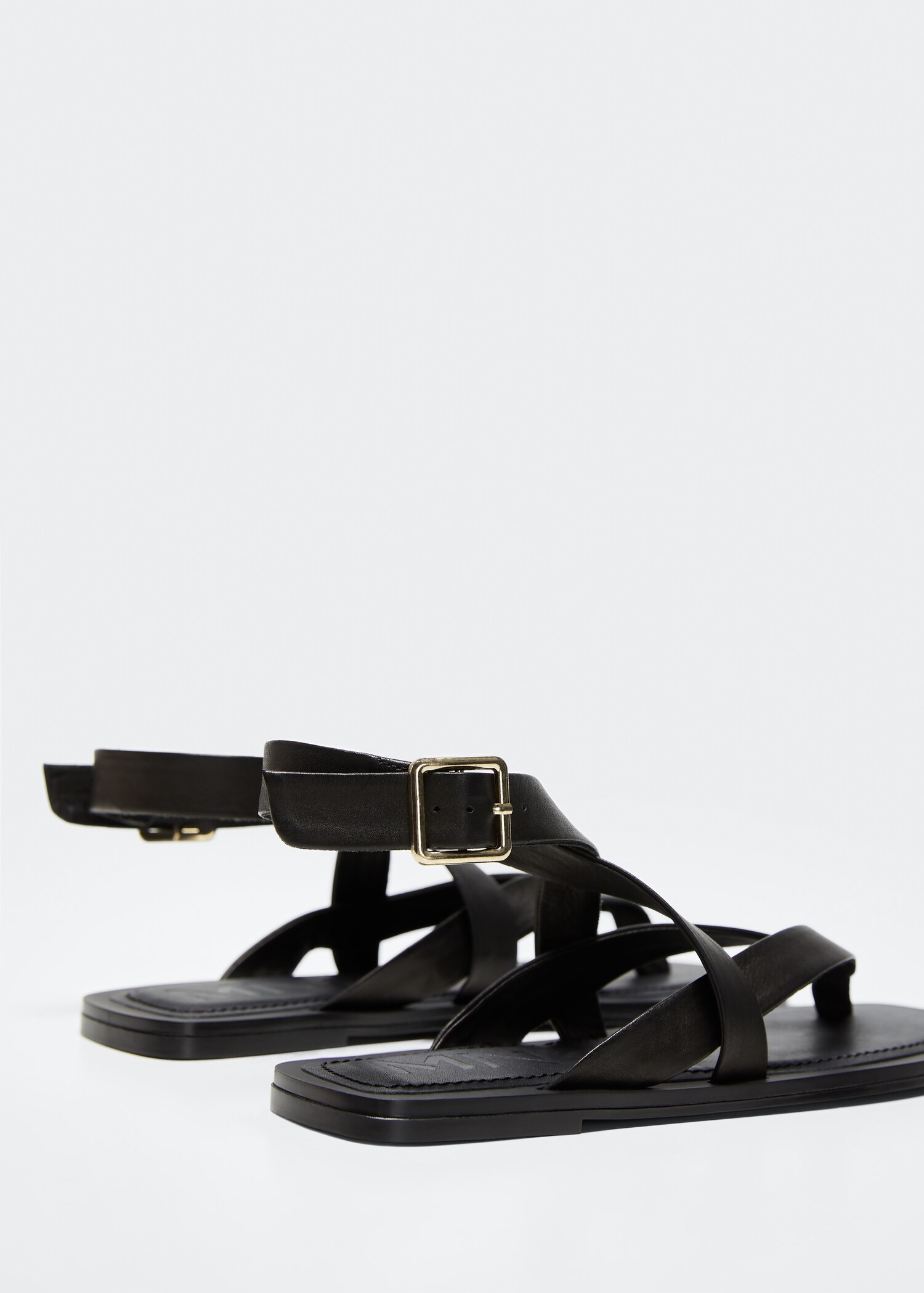 Leather straps sandals - Details of the article 2