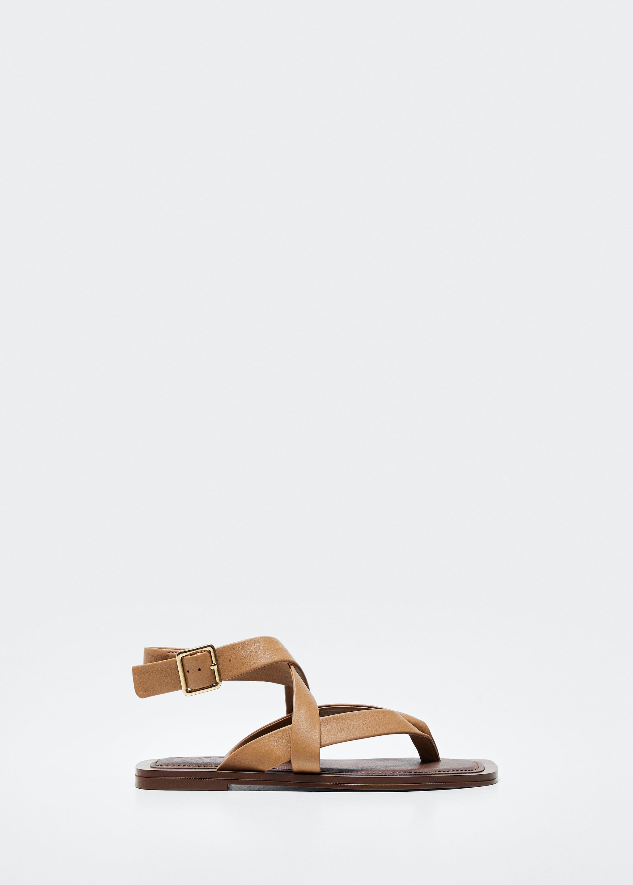 Leather straps sandals - Article without model