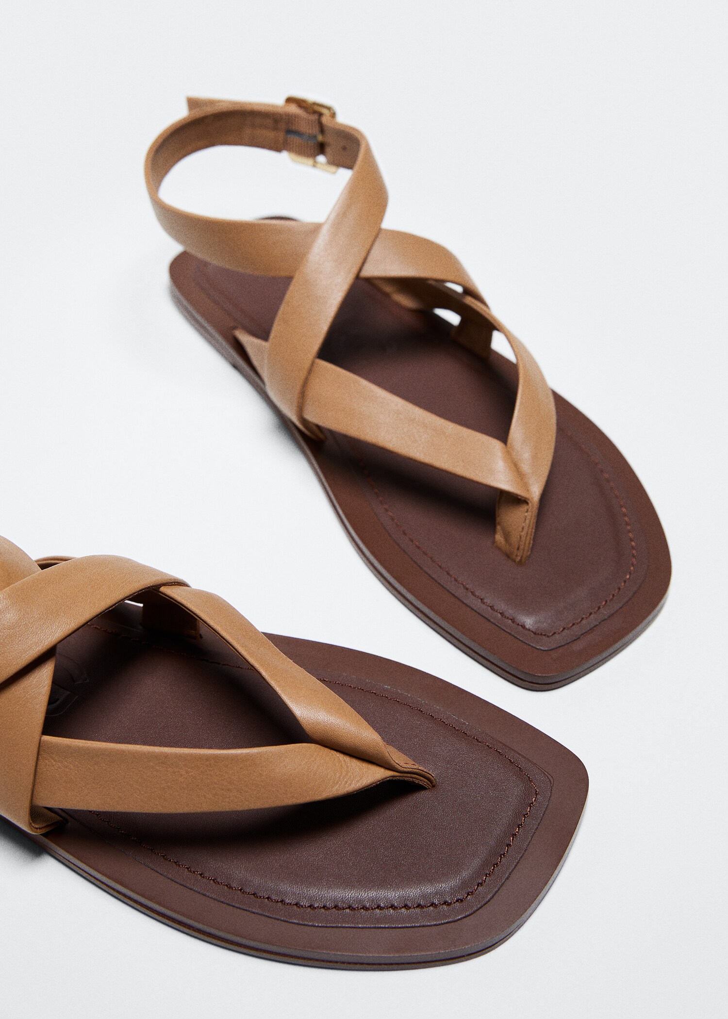 Leather straps sandals - Details of the article 3