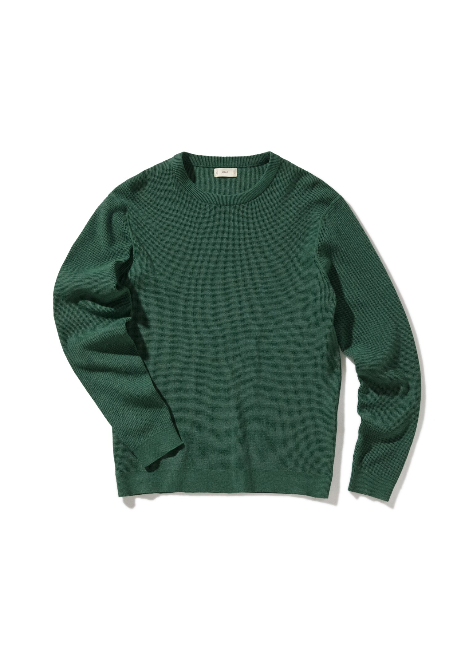 Structured cotton sweater - Details of the article 9