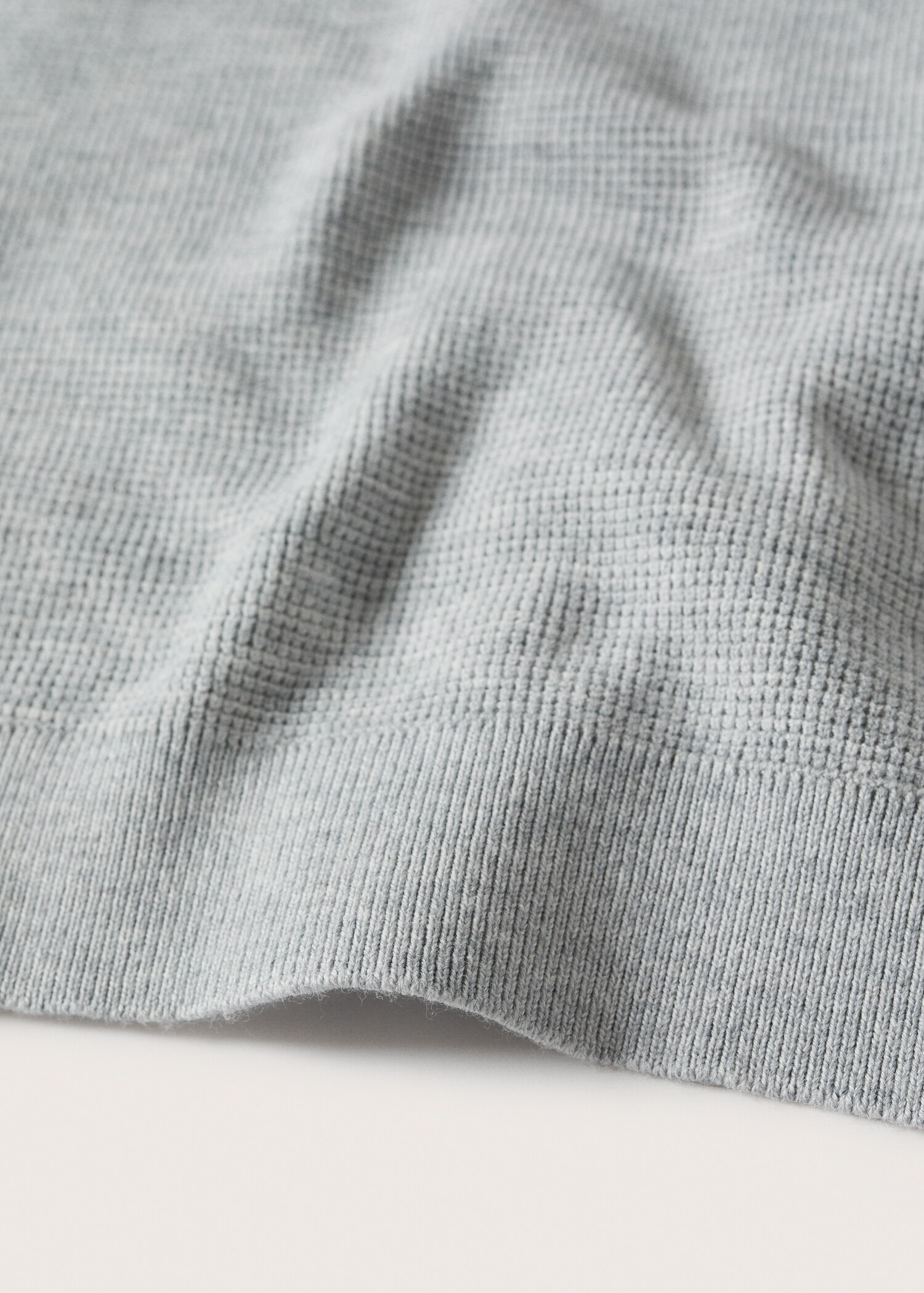 Structured cotton sweater - Details of the article 7