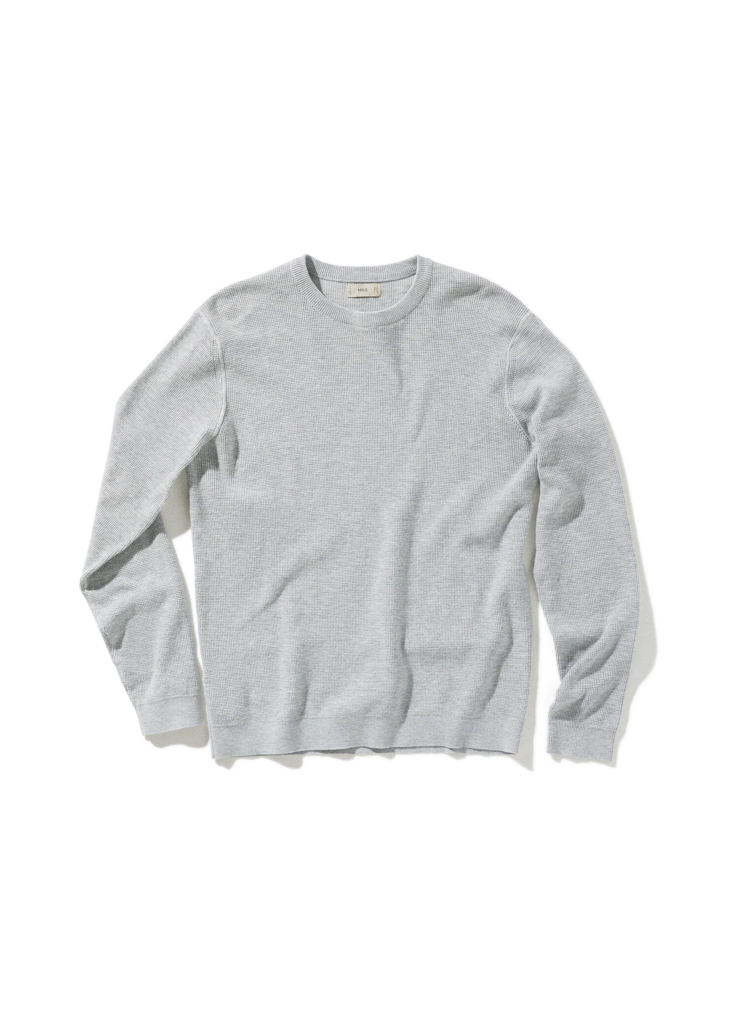 Structured cotton sweater - Details of the article 9