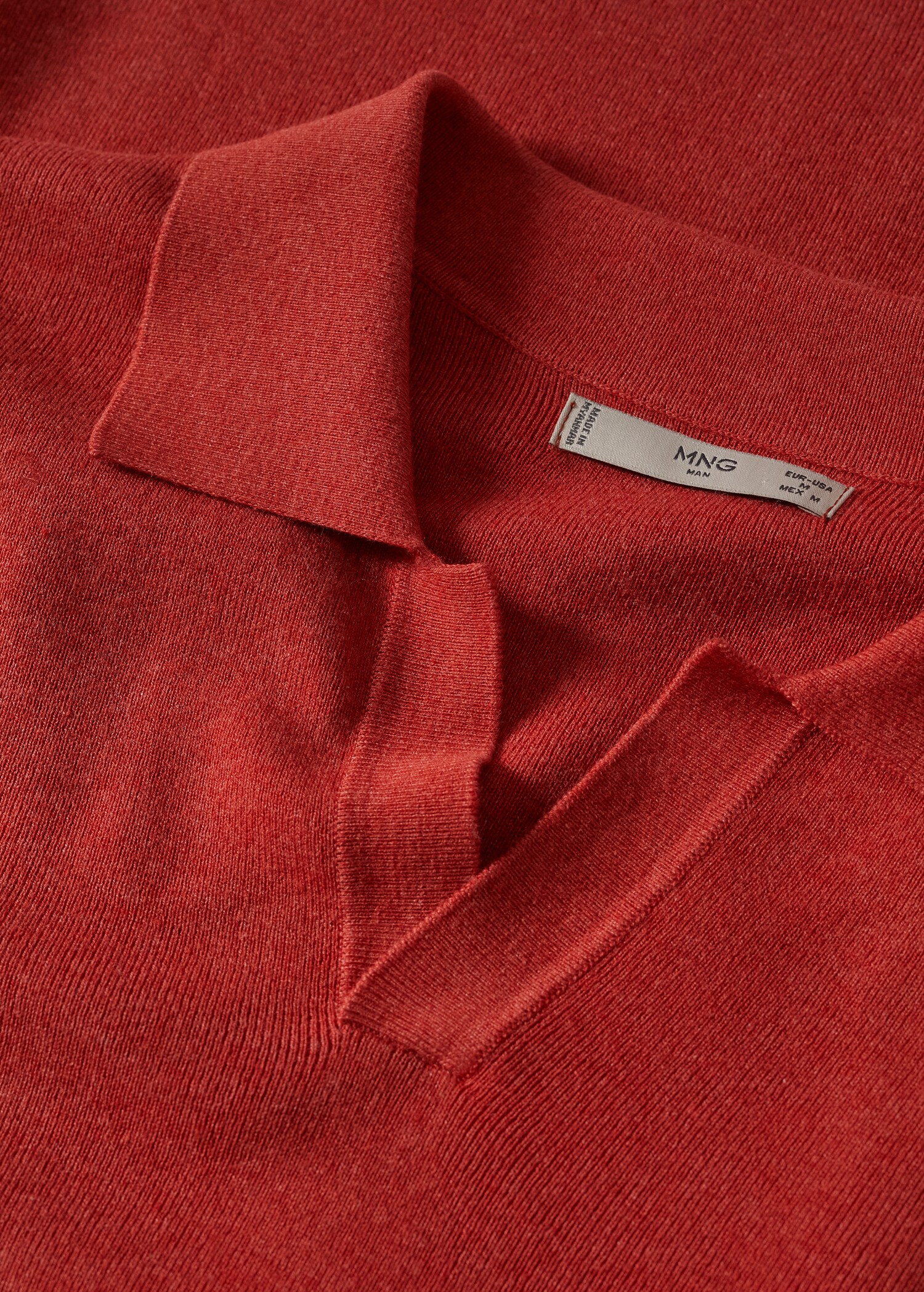 Fluid linen polo shirt - Details of the article 8