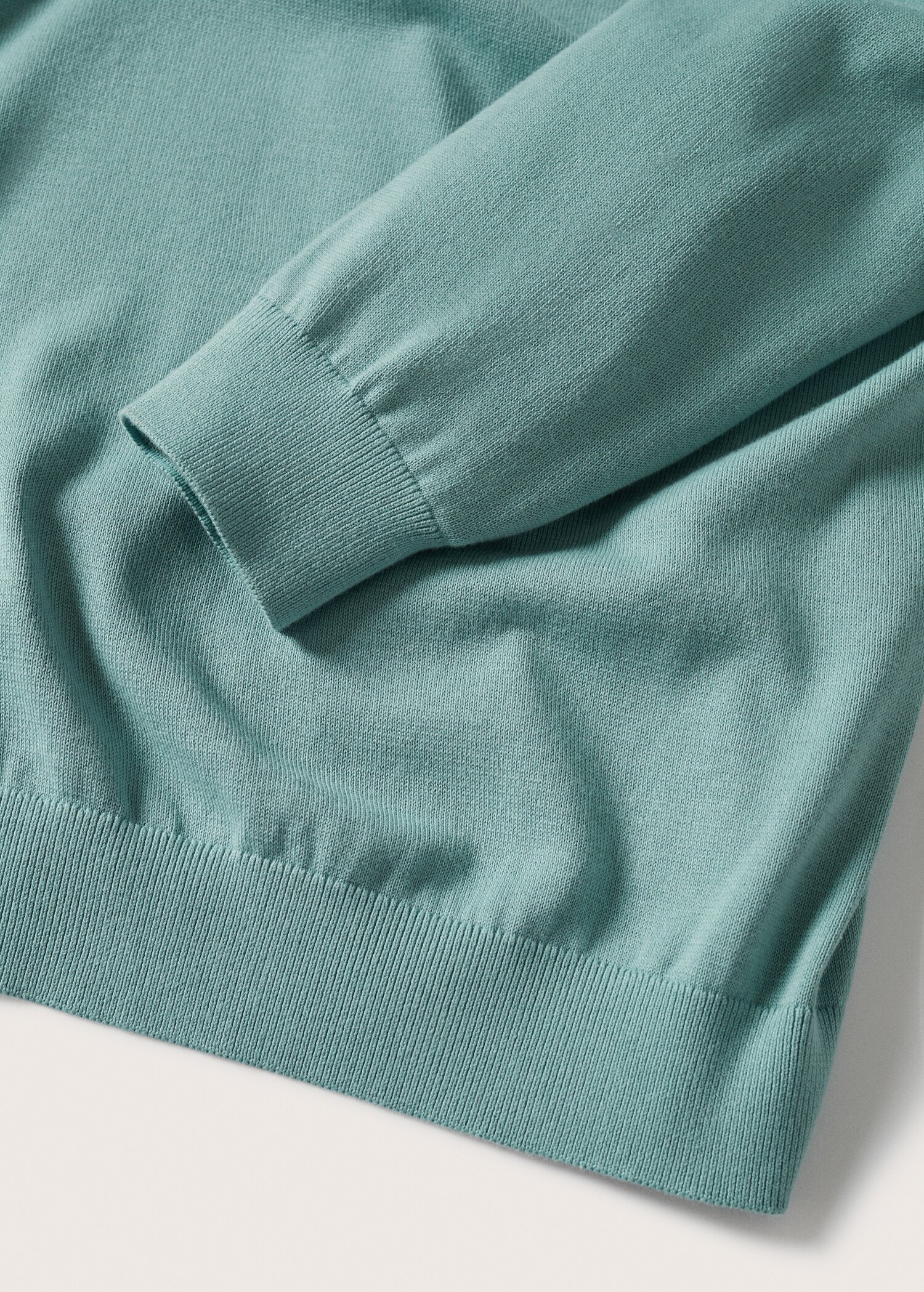 Fine-knit cotton sweater - Details of the article 8