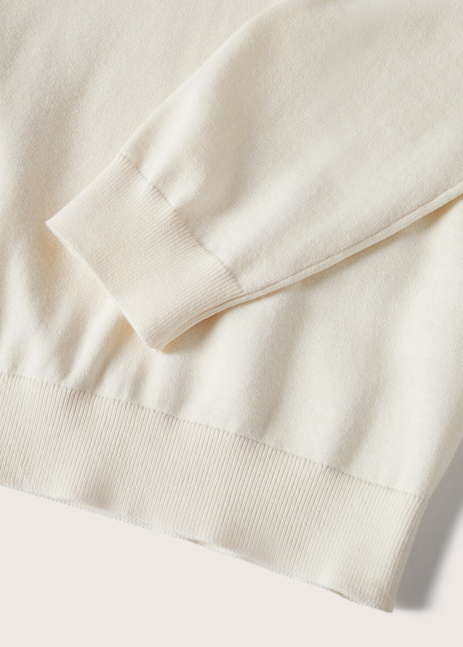 Fine-knit cotton sweater - Details of the article 8
