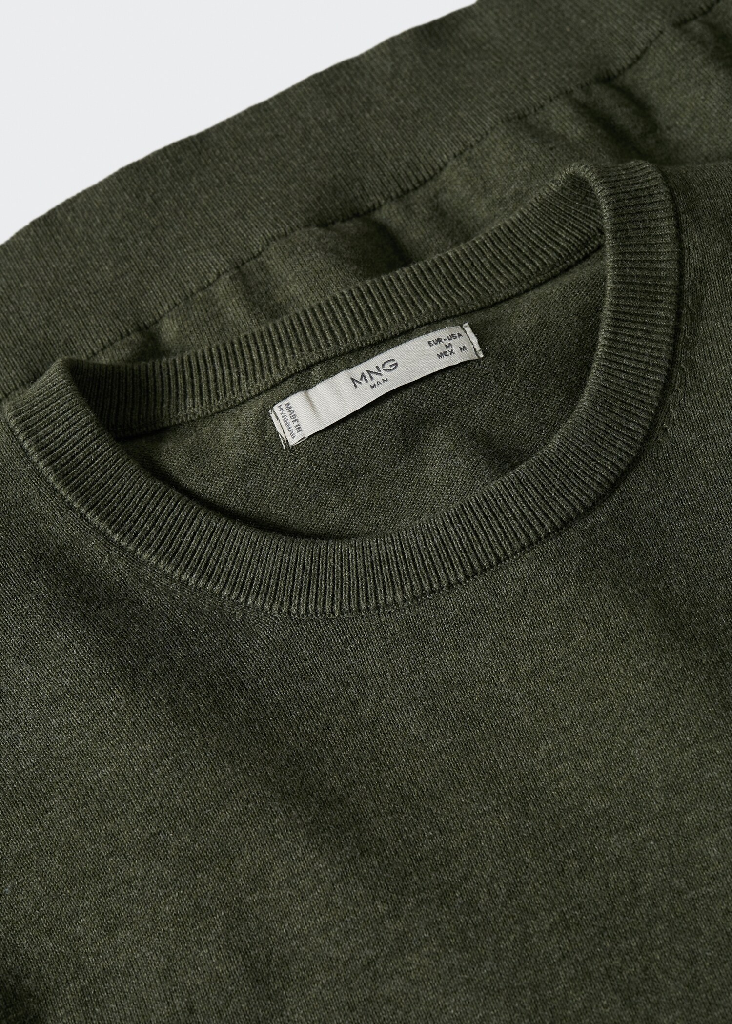 Fine-knit cotton sweater - Details of the article 8