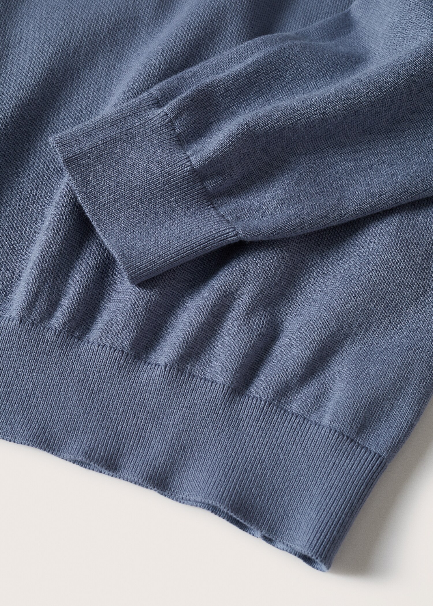 Fine-knit cotton sweater - Details of the article 8