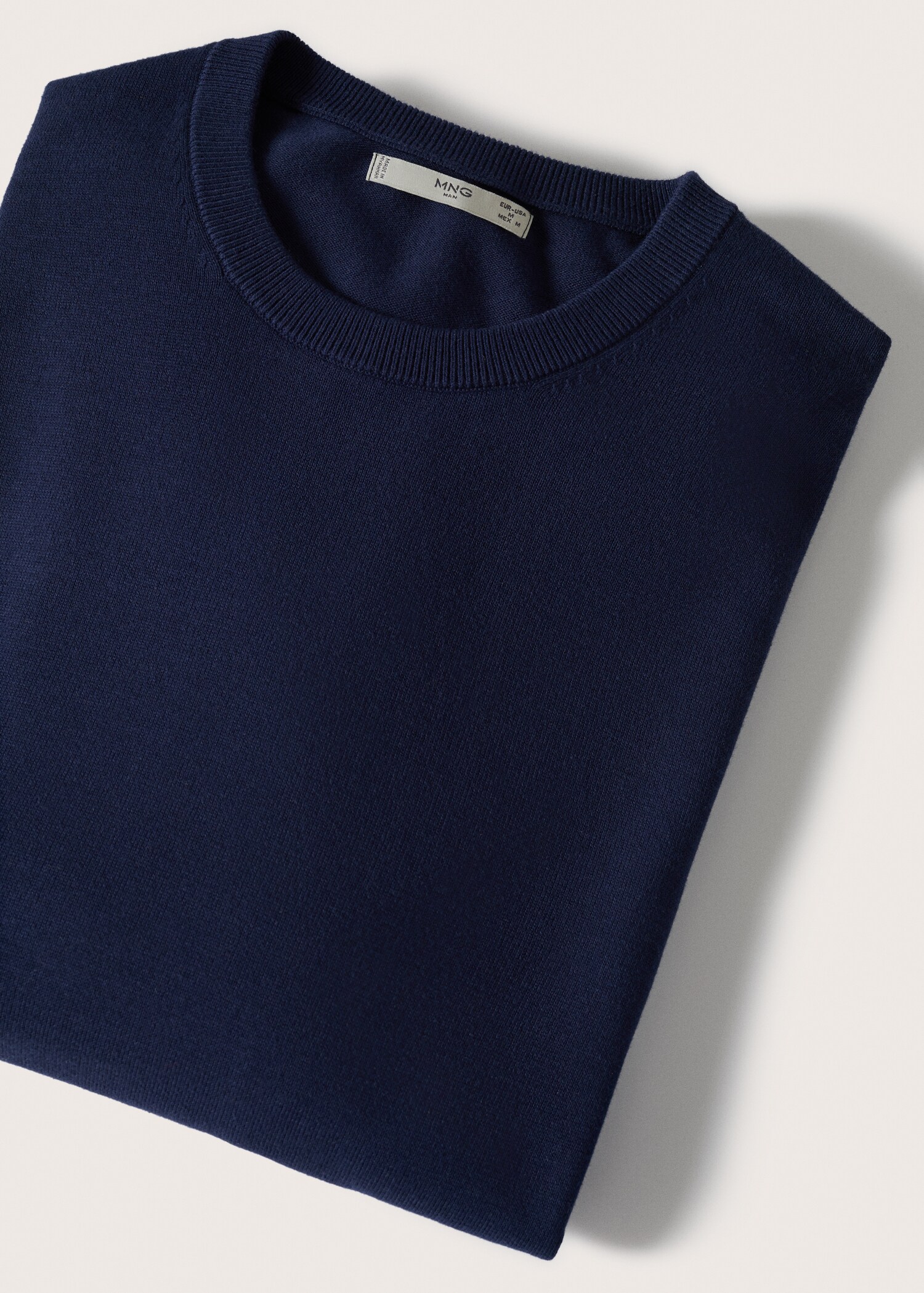 Fine-knit cotton sweater - Details of the article 8