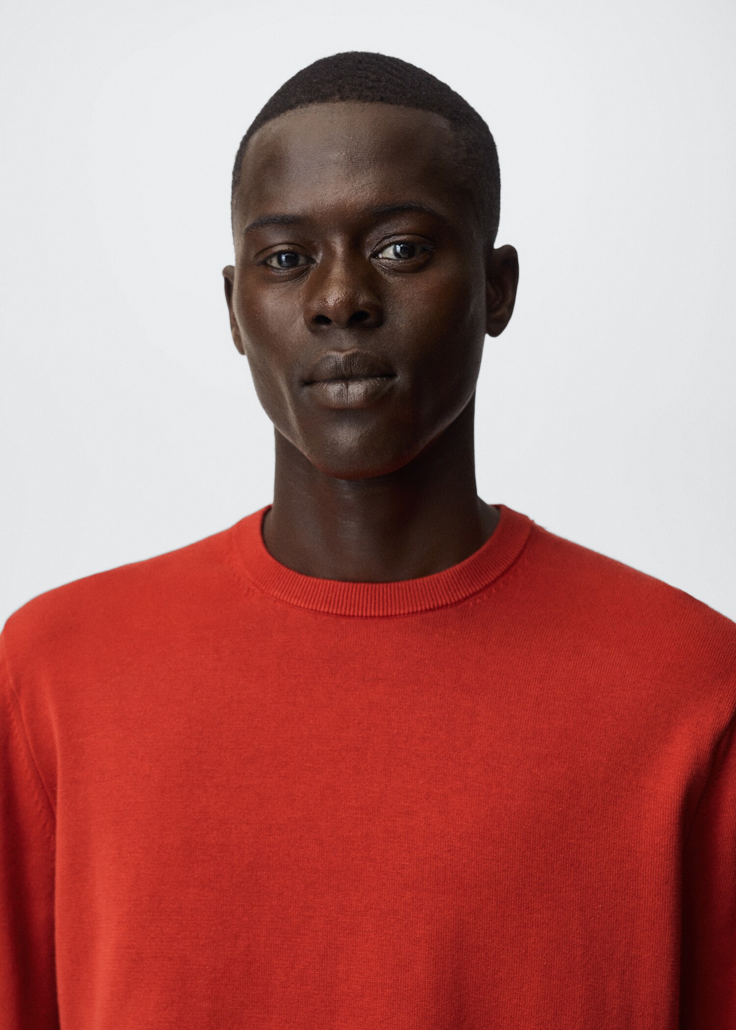 Fine-knit cotton sweater - Details of the article 1