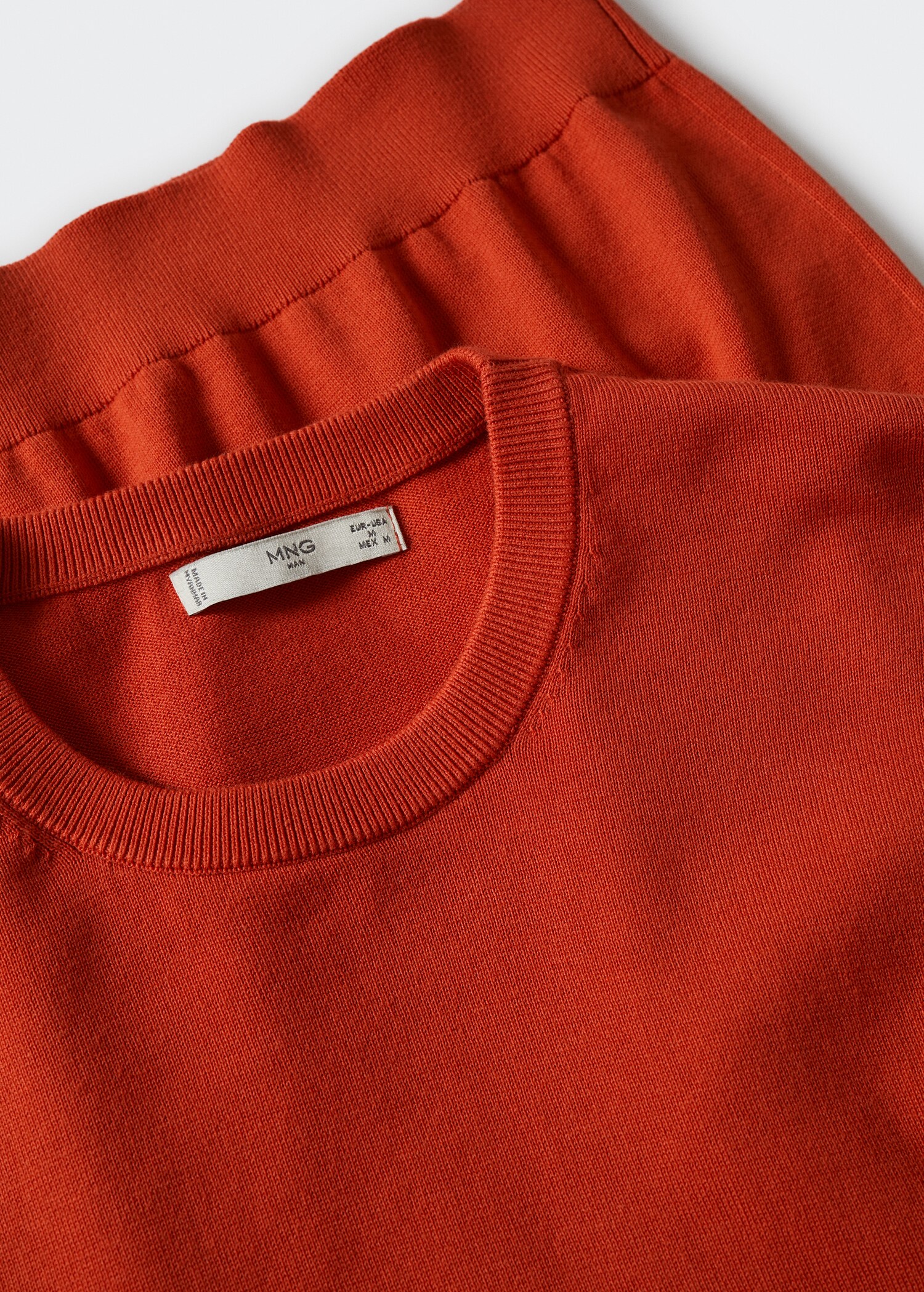 Fine-knit cotton sweater - Details of the article 8