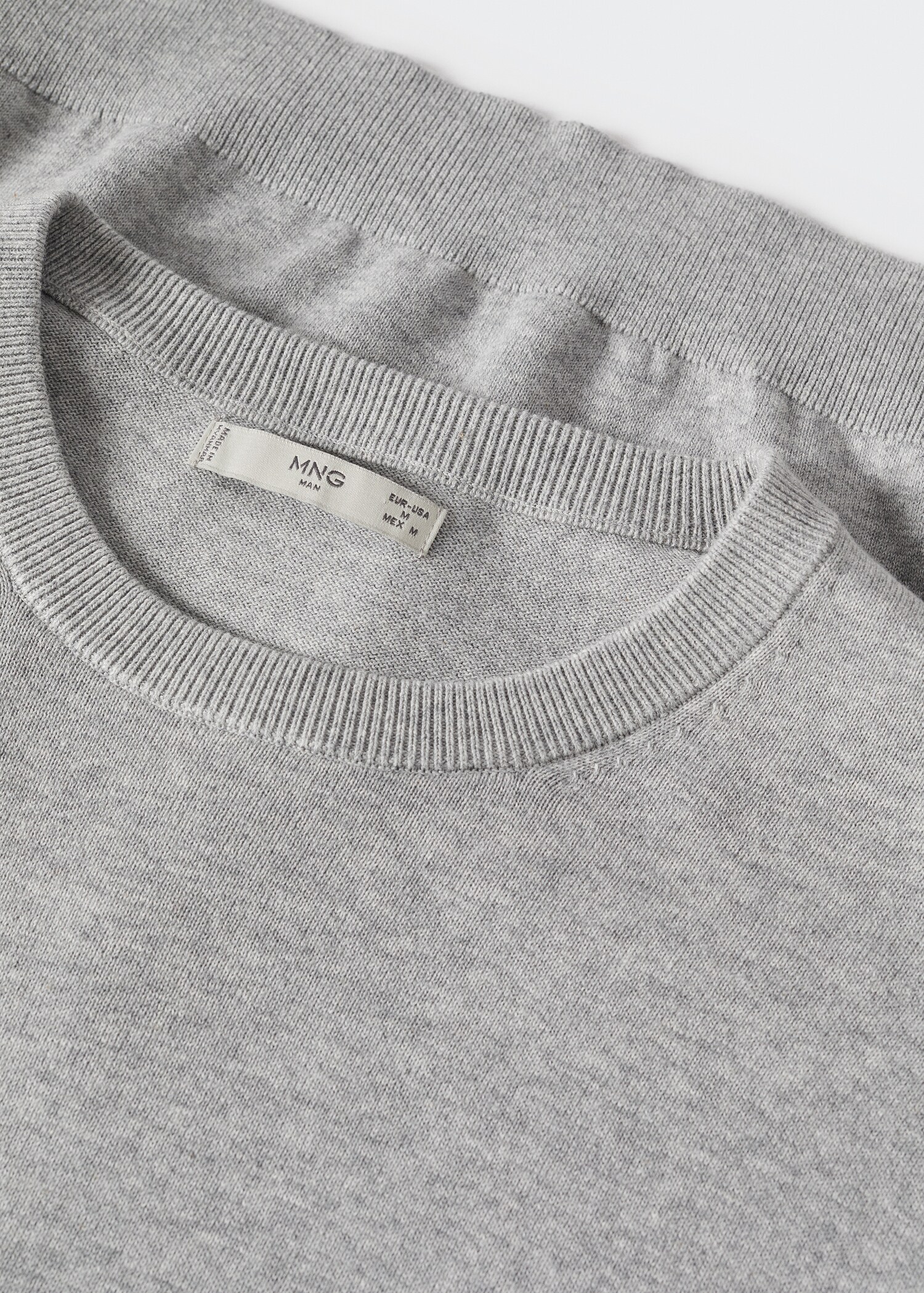 Fine-knit cotton sweater - Details of the article 8
