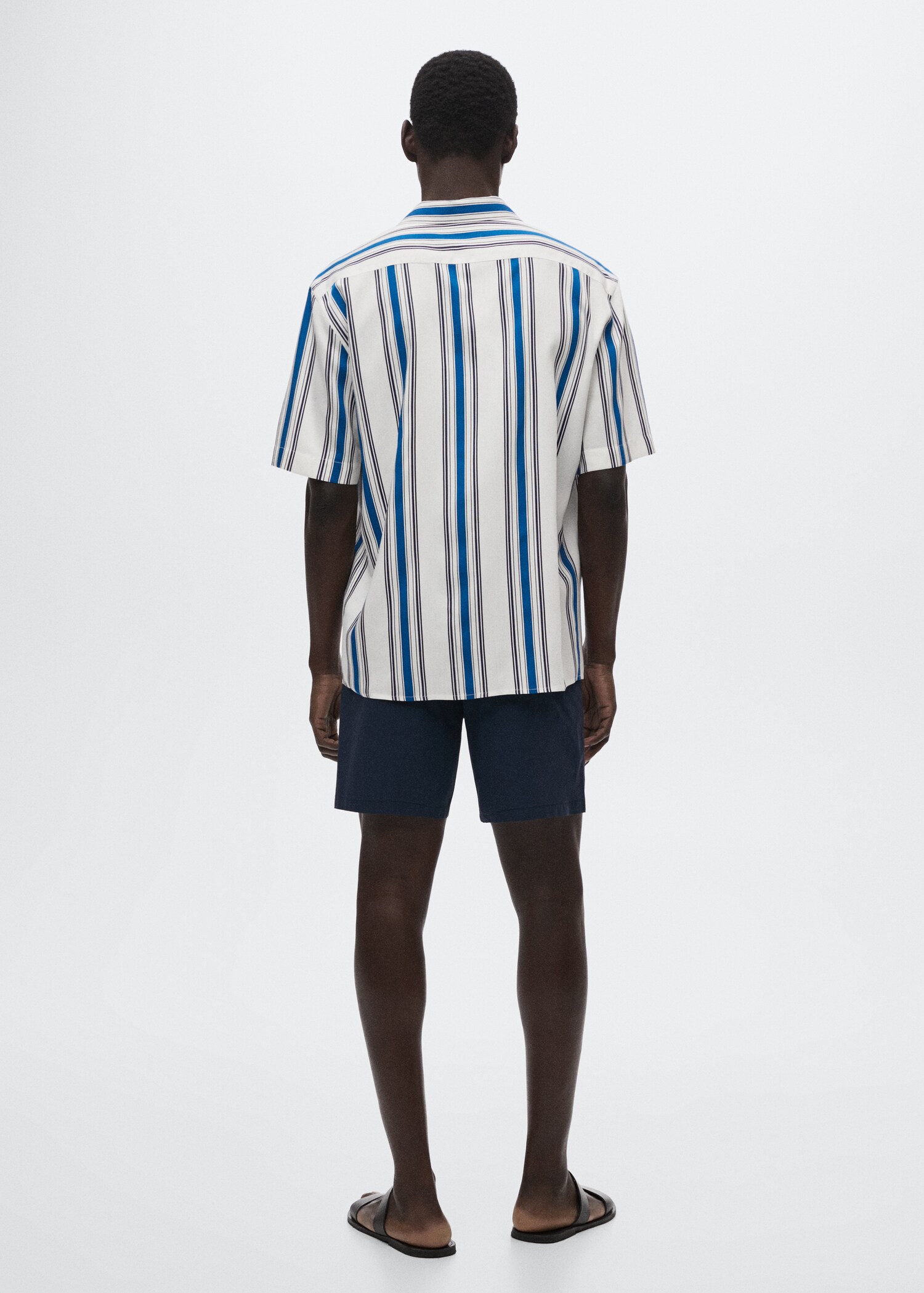 Chemise fluide rayures - Verso de l’article