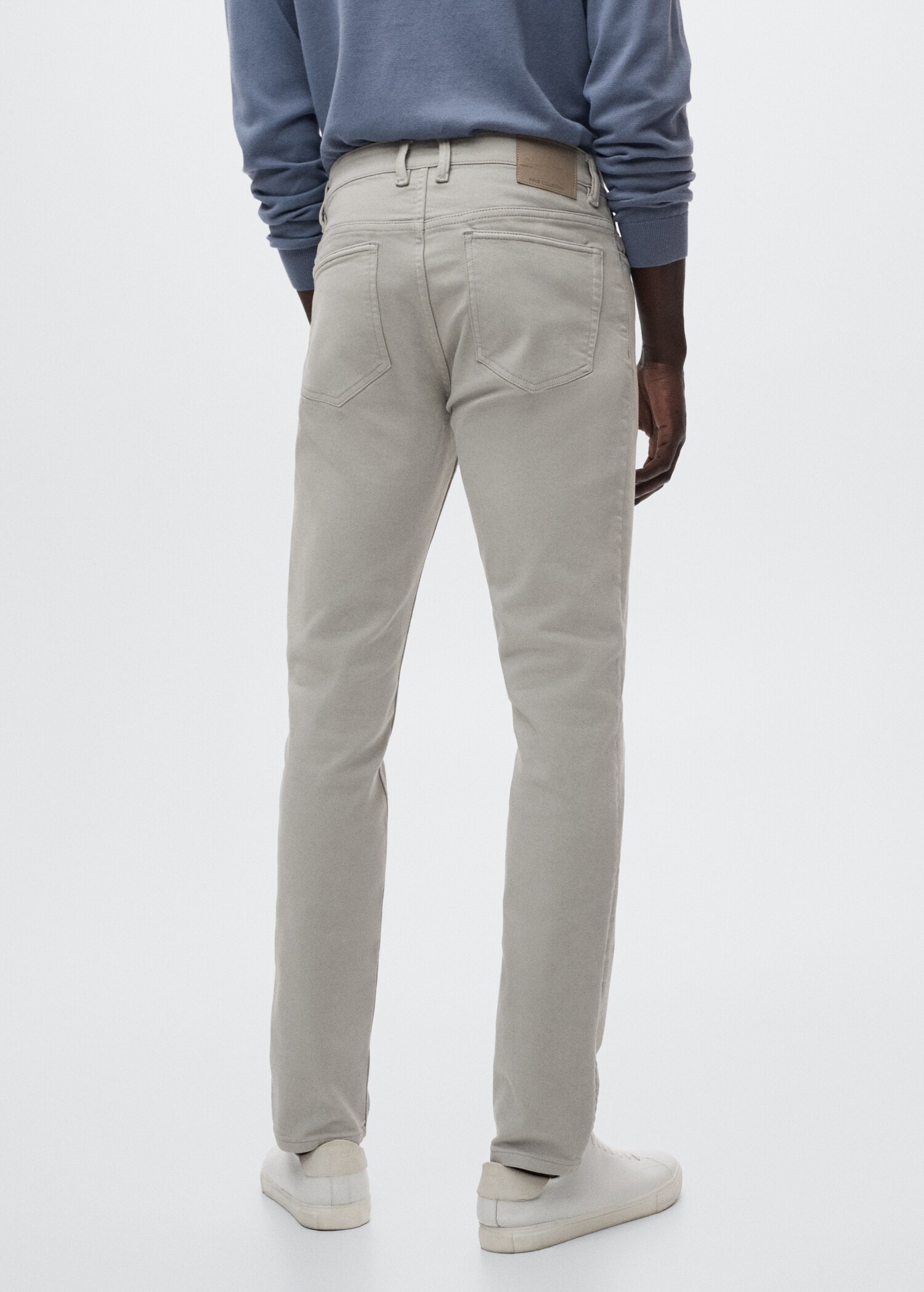 Slim-fit coloured jeans - Reverse of the article