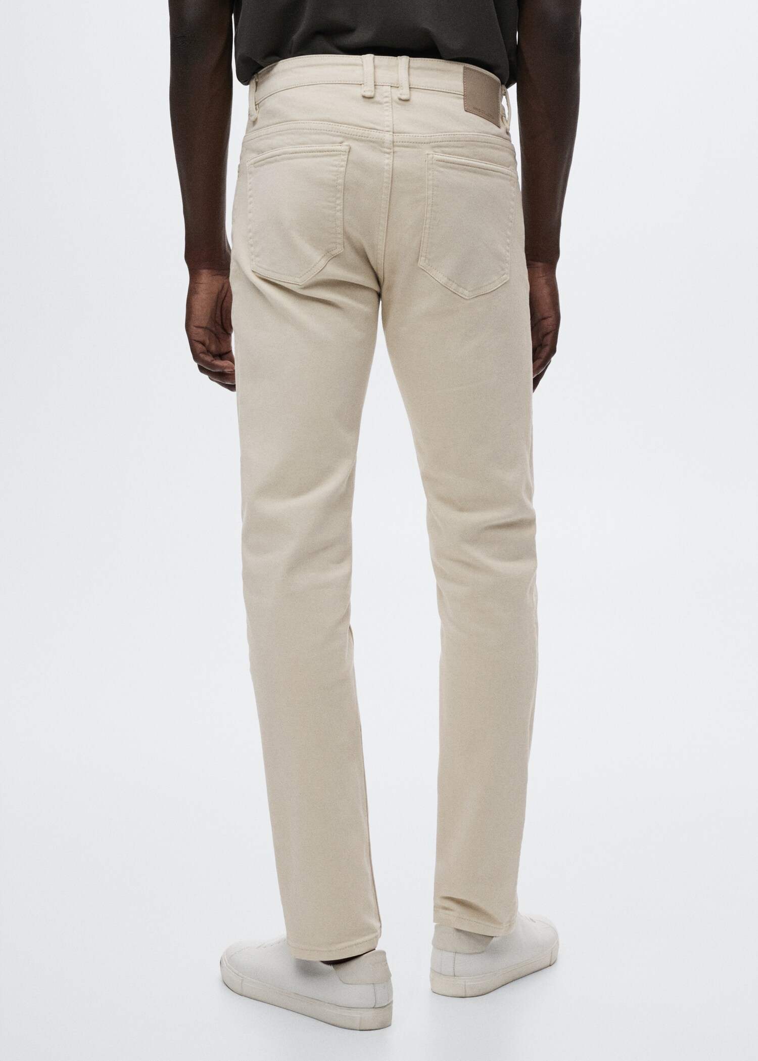 Slim-fit coloured jeans - Reverse of the article