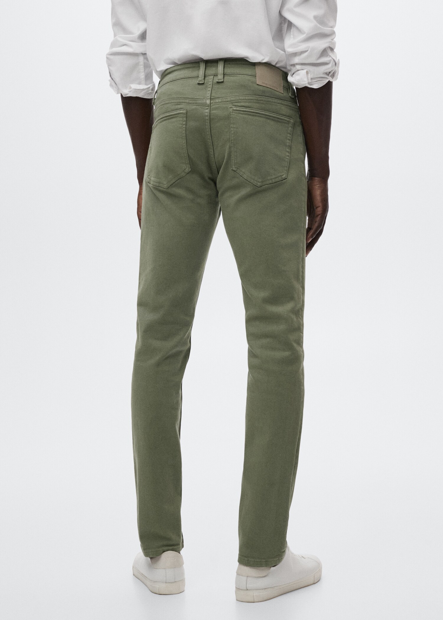 Texans slim fit color - Revers de l'article
