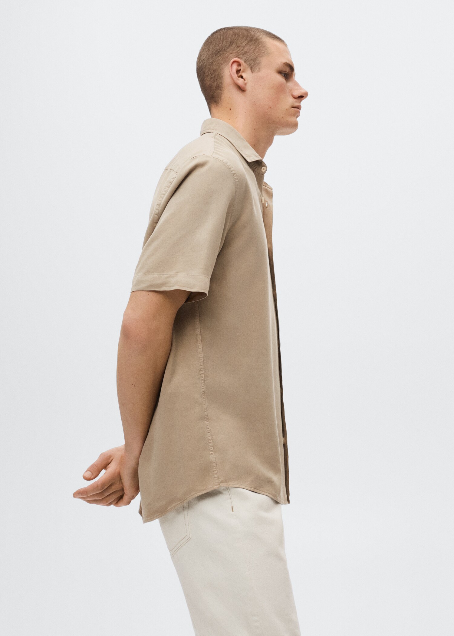 Lyocell fluid shirt - Details of the article 2