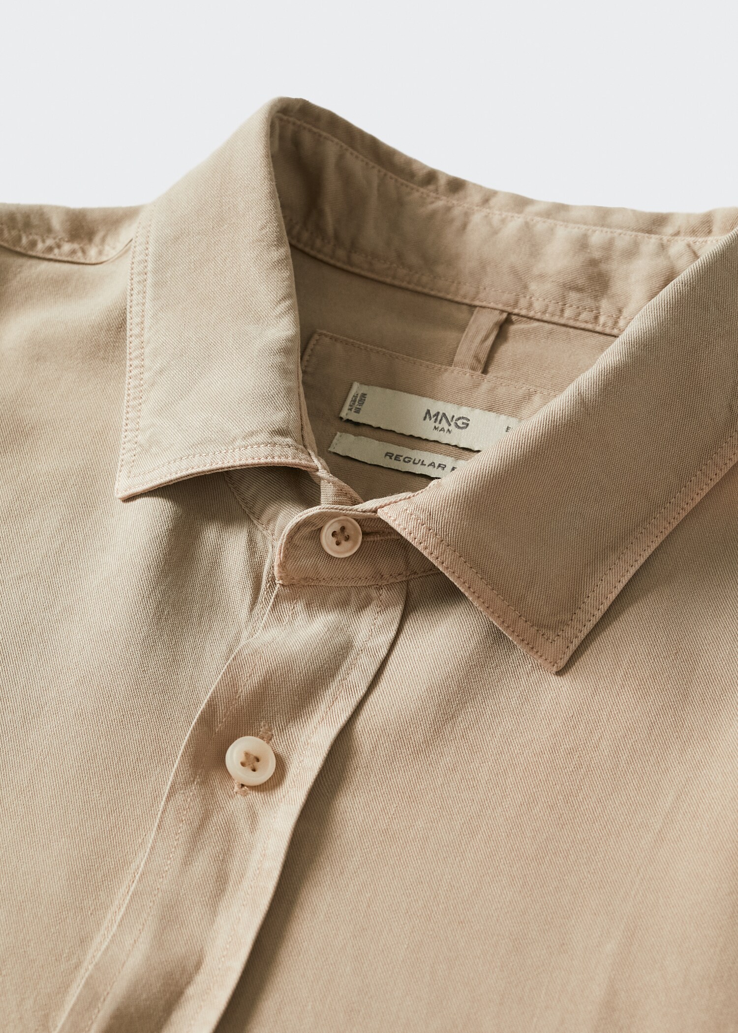 Lyocell fluid shirt - Details of the article 8