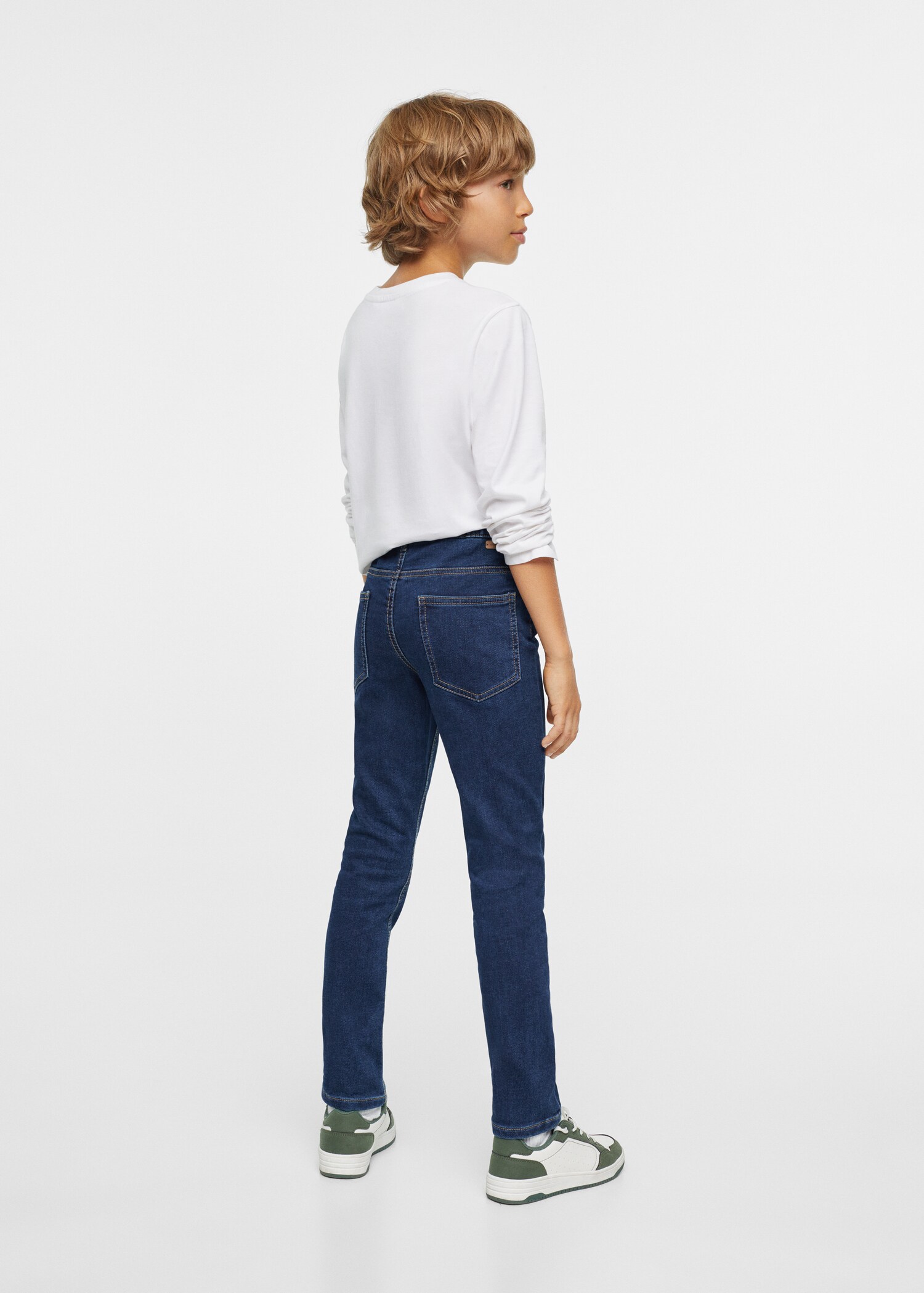 Jeans mit Stretchbund und Kordel - Detail des Artikels 3