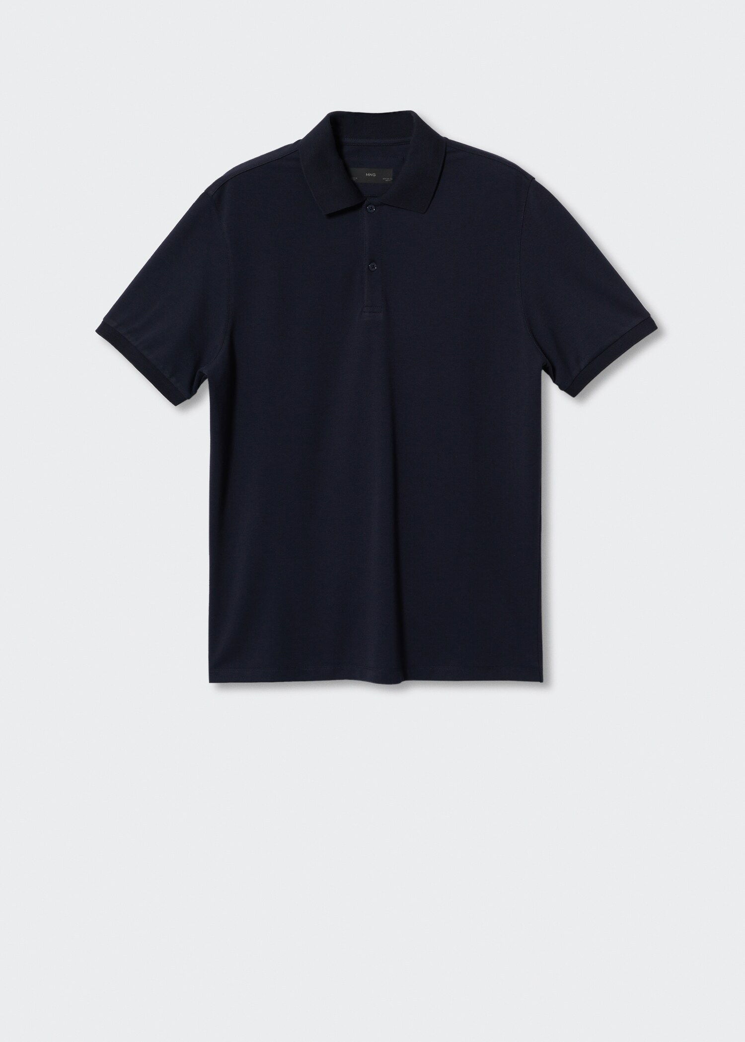 Lightweight piqué polo shirt - Article without model