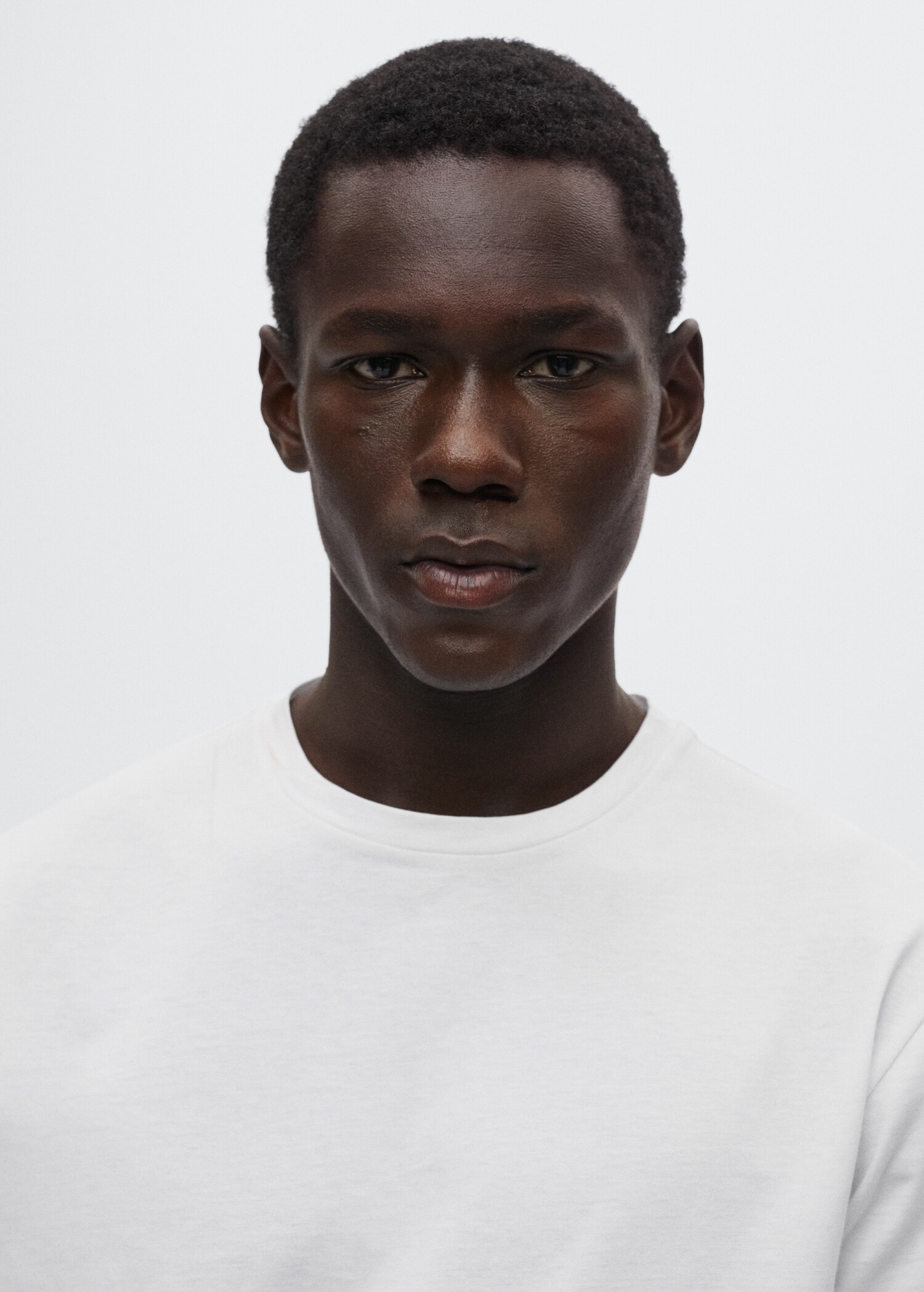 Mercerised regular-fit  t-shirt - Details of the article 1