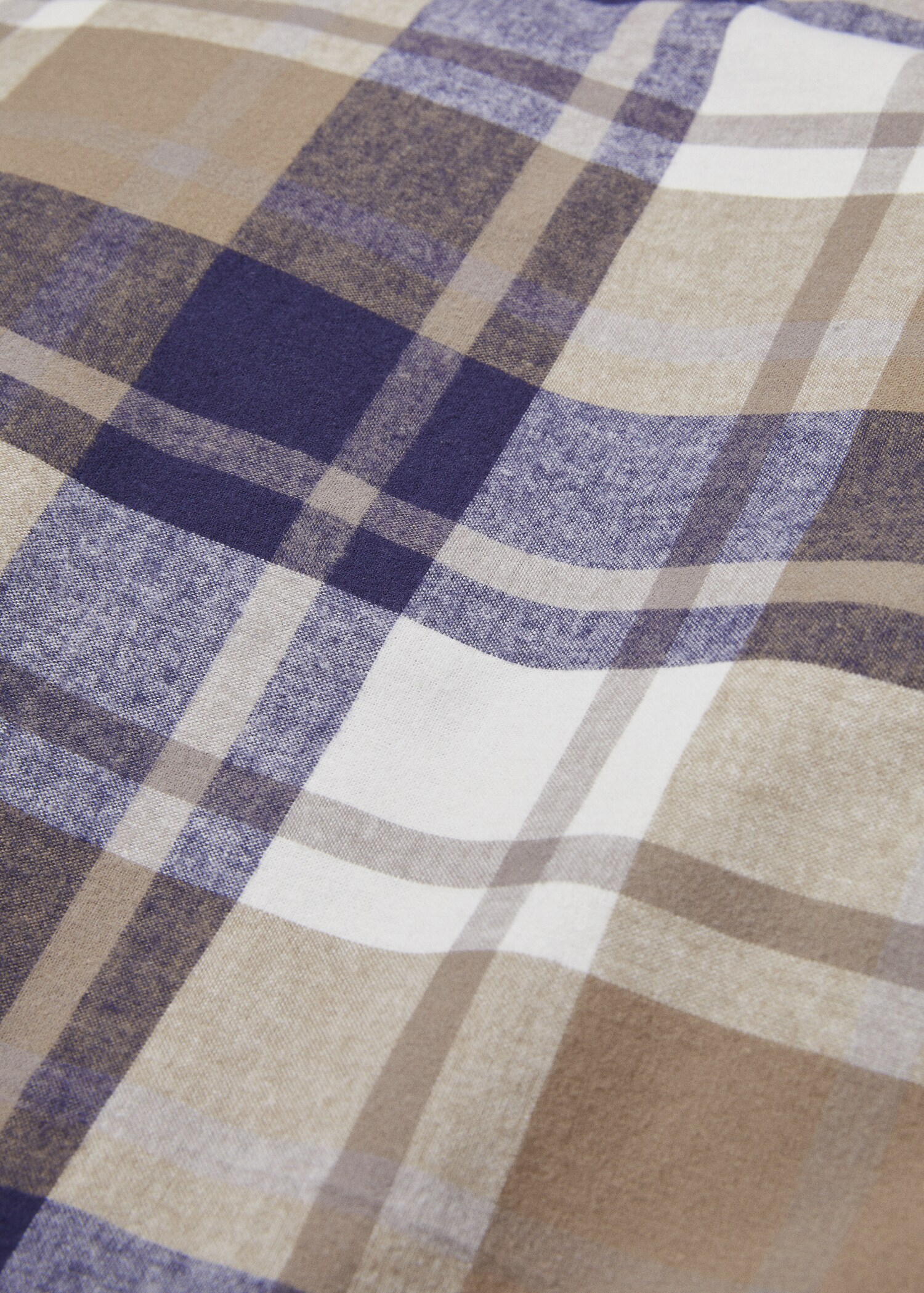 Housse de couette flanelle carreaux tissés Lit 180/200 cm - Détail de l'article 2