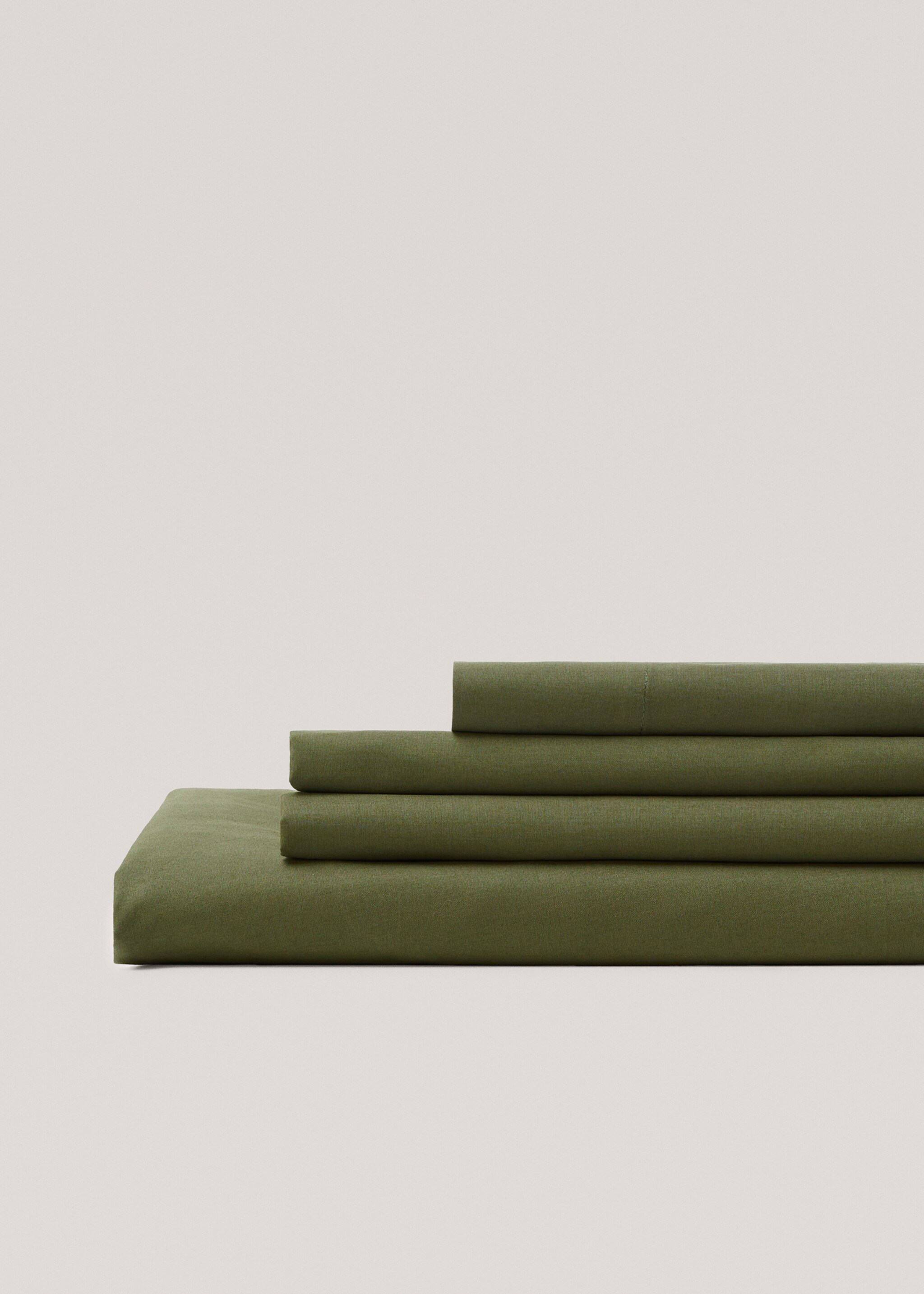 Plahta s gumom od pamučnog perkala 180 niti 160 x 200 x 30 cm - Artikl bez modela