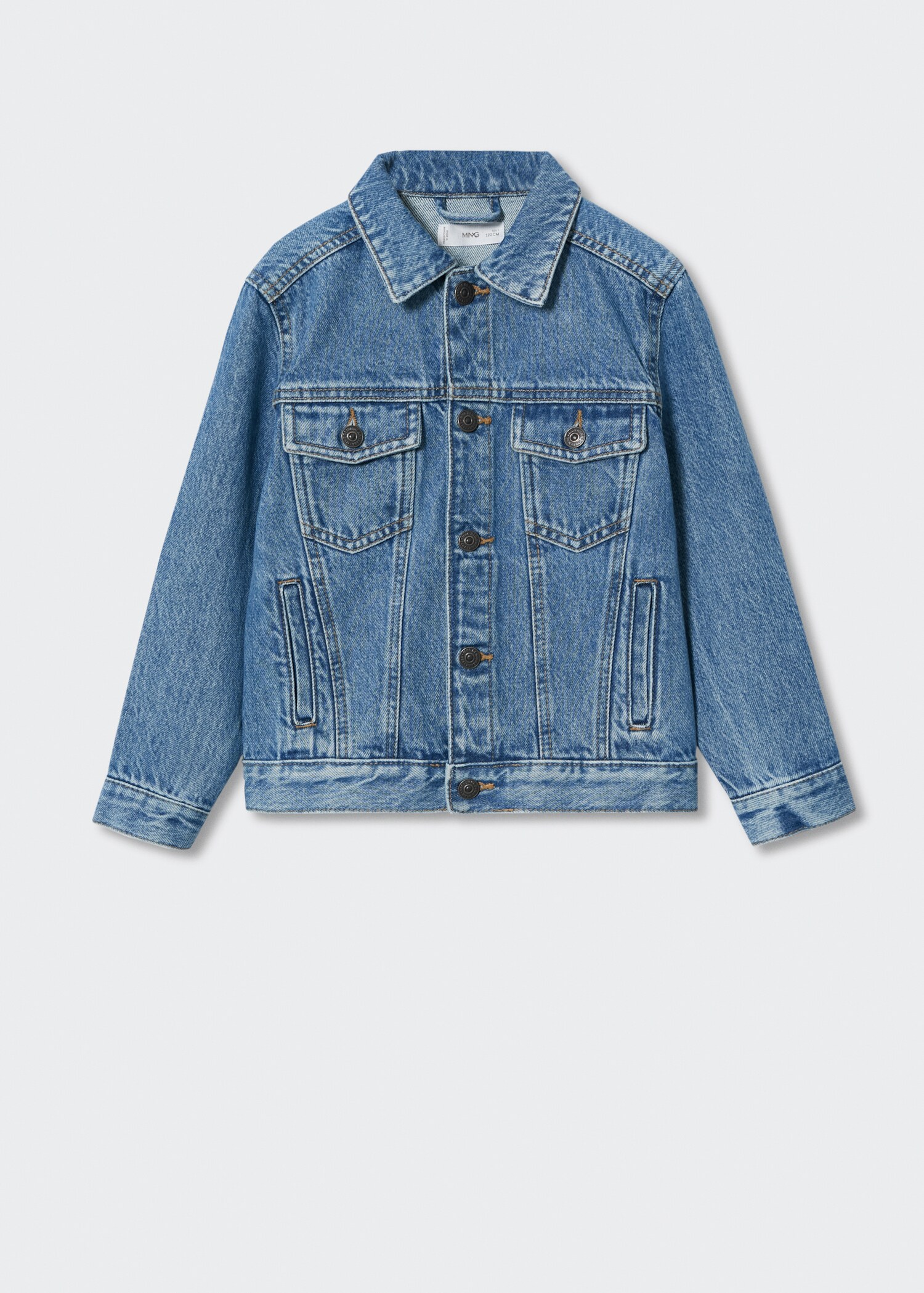 Pockets denim jacket - Article without model