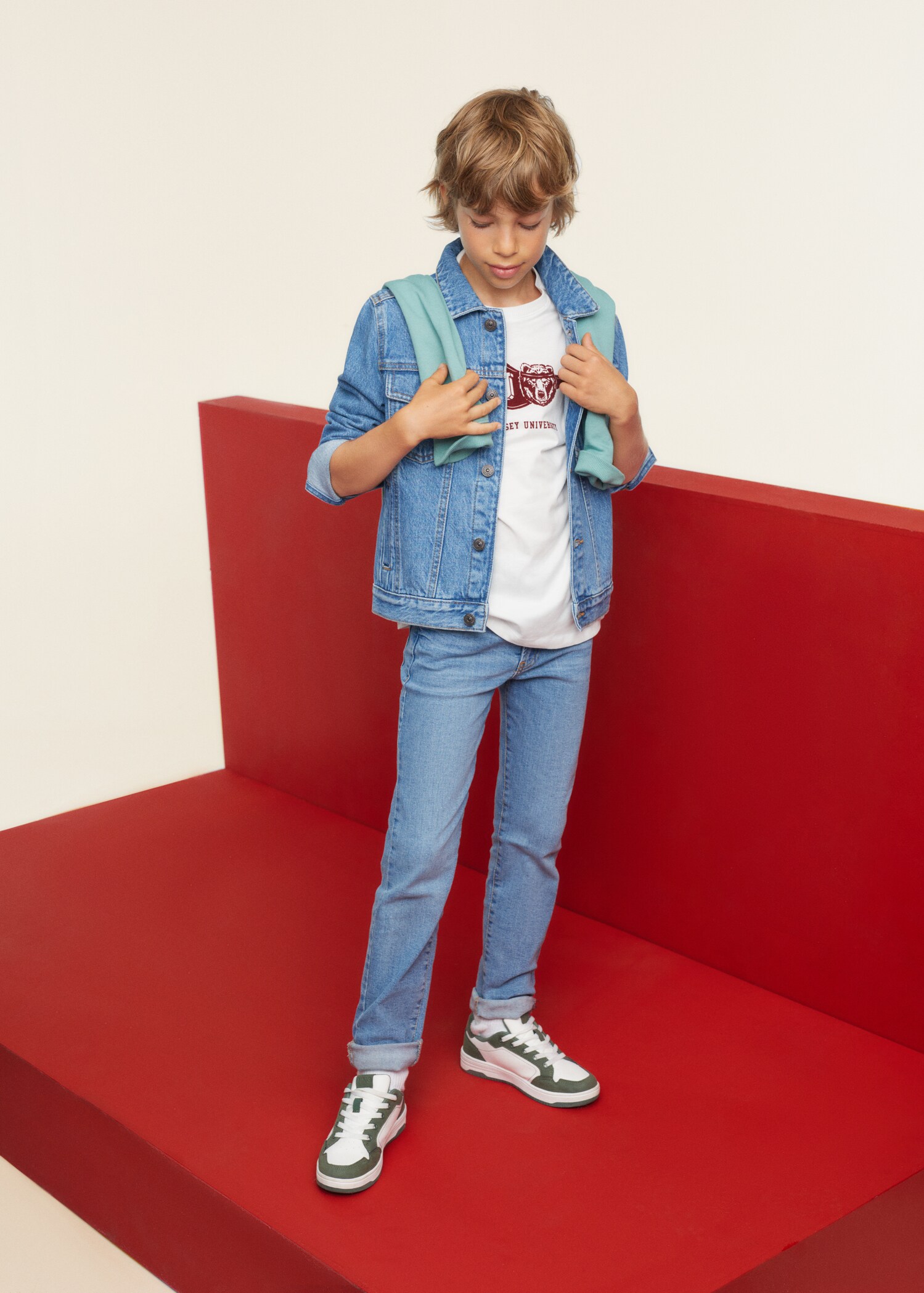 Pockets denim jacket - Details of the article 6