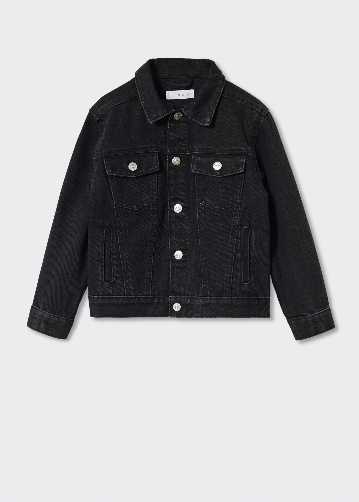 Jachetă din denim cu buzunare - Articol fără model