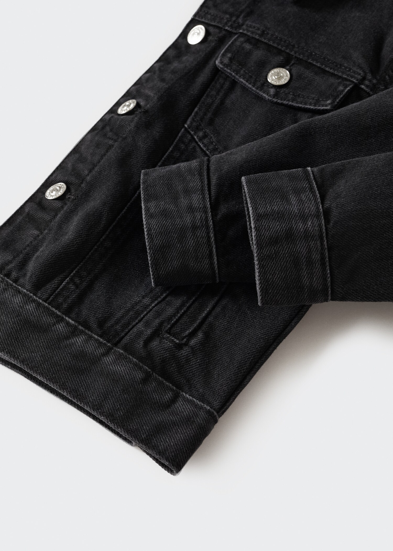 Pockets denim jacket - Details of the article 8