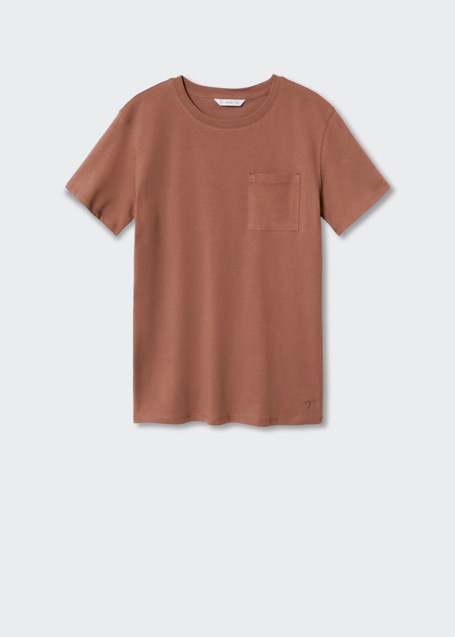 Pocket cotton T-shirt - Article without model