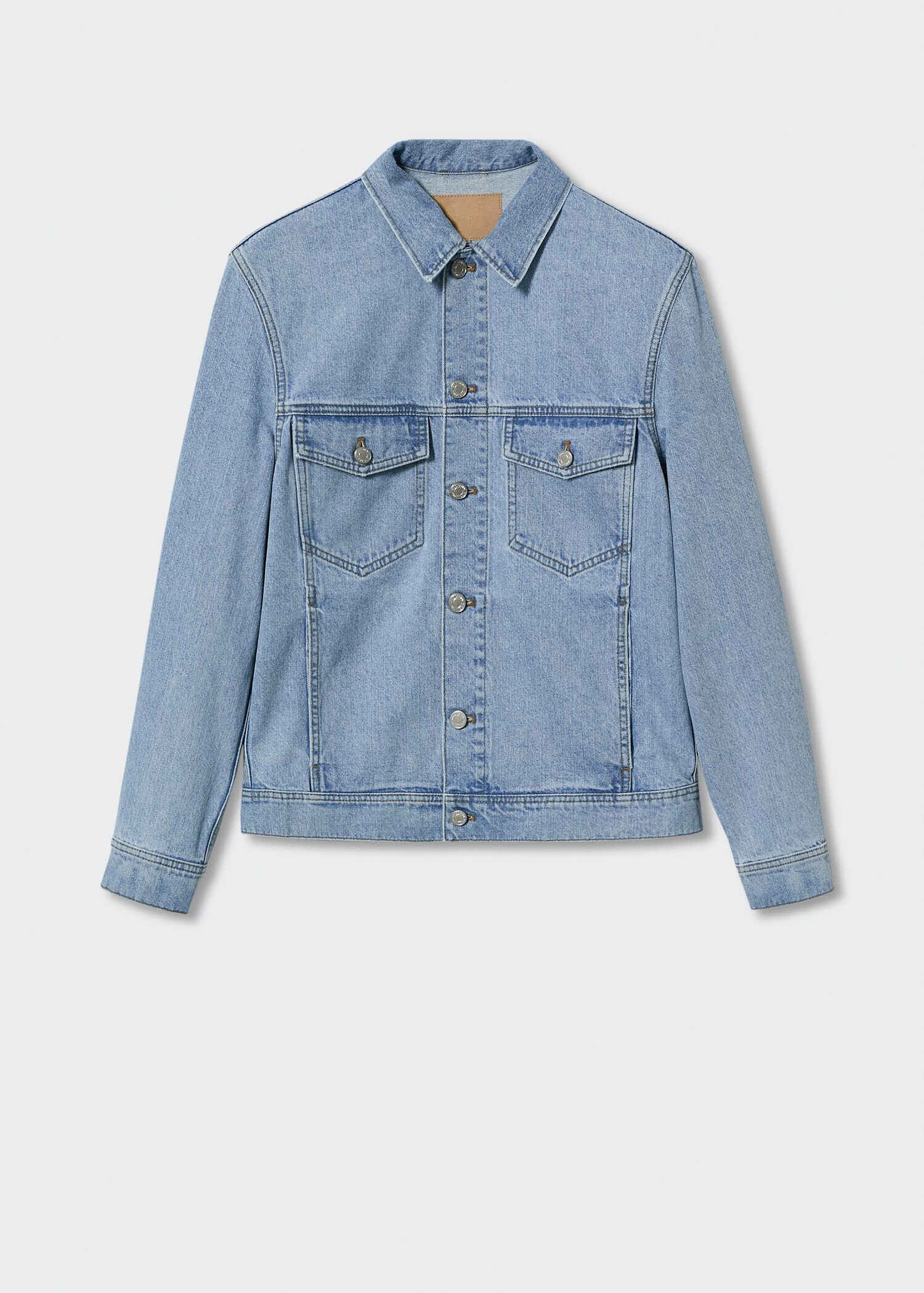 Pocketed denim jacket - Article without model