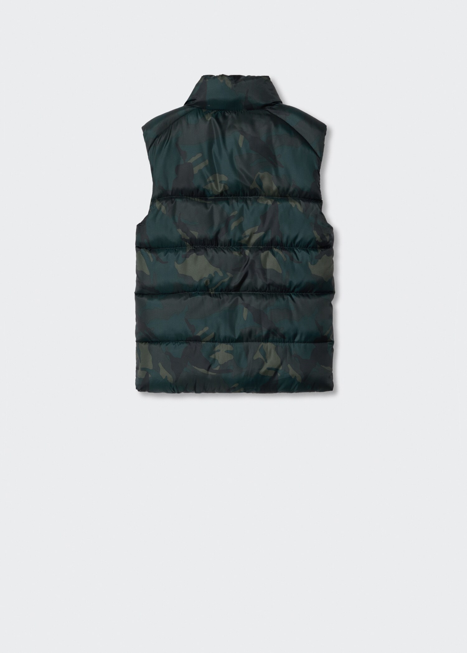 Quilted gilet - Reverse of the article