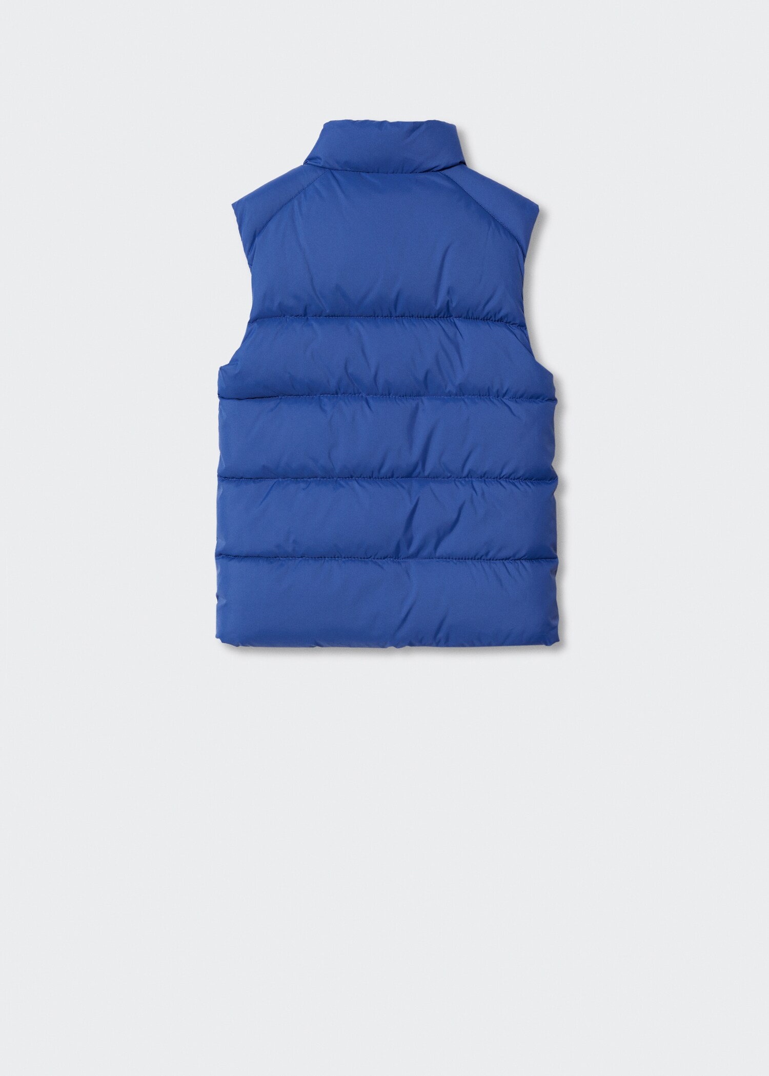 Quilted gilet - Reverse of the article