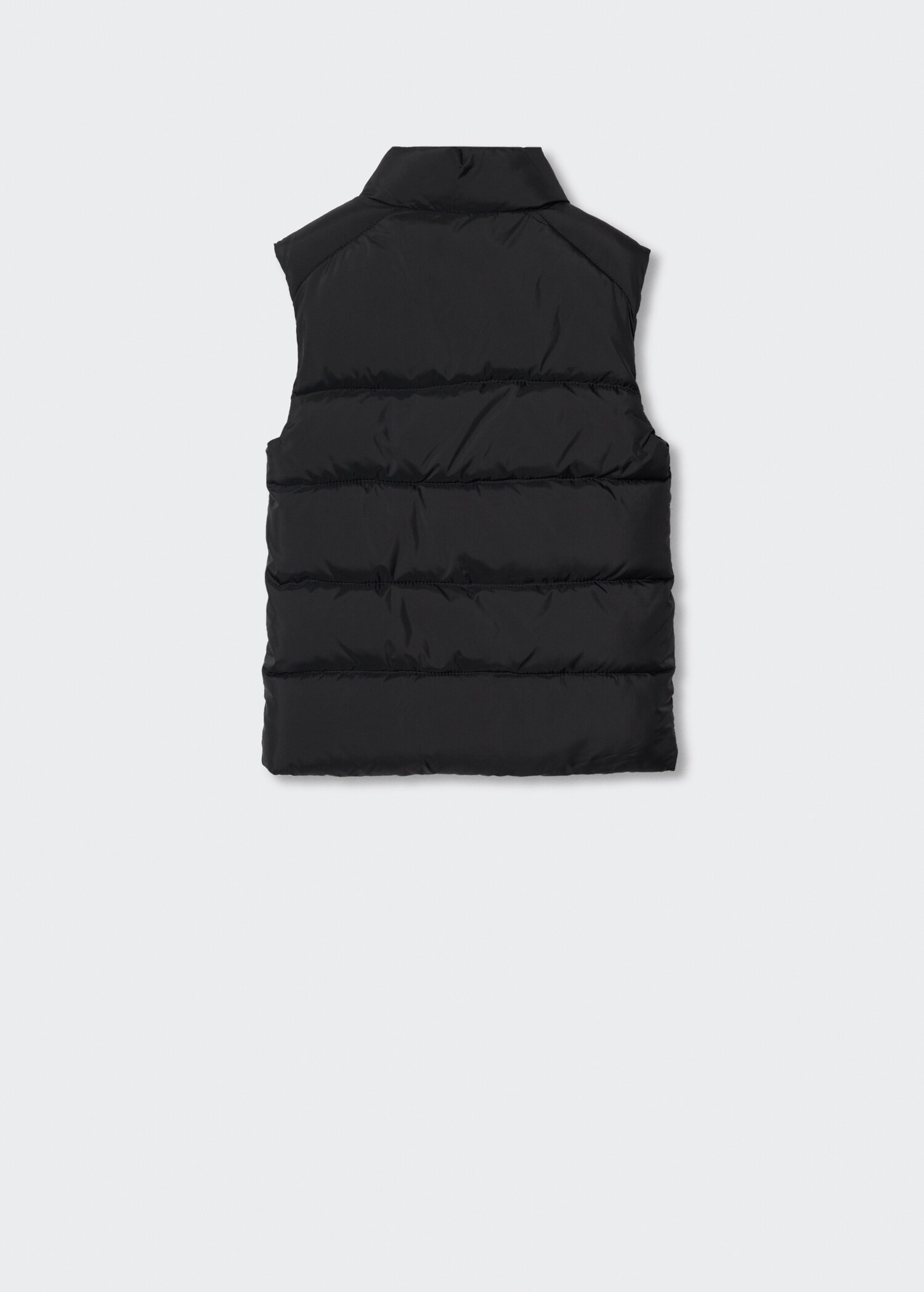 Quilted gilet - Reverse of the article