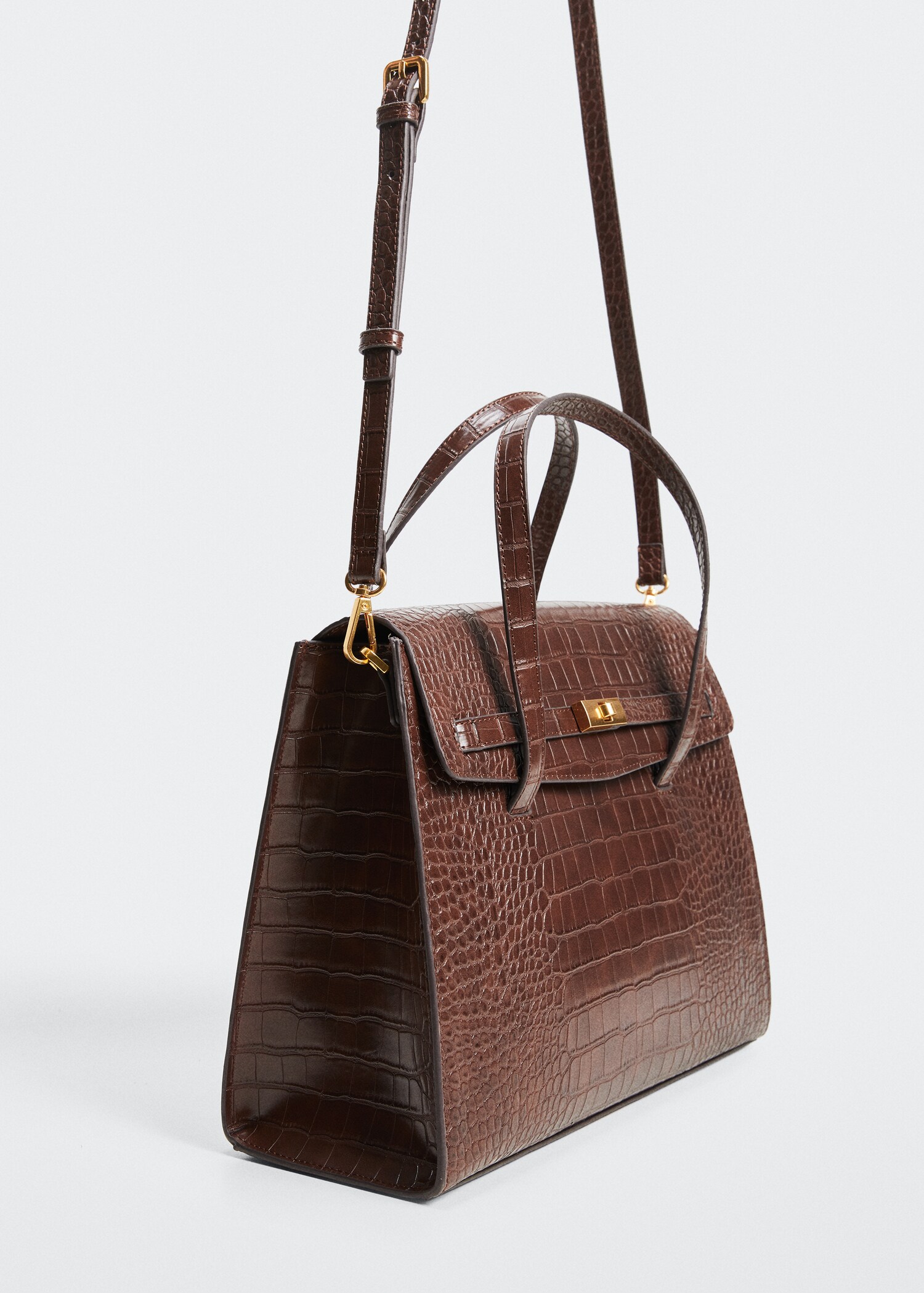 Borsa effetto coccodrillo - Piano medio