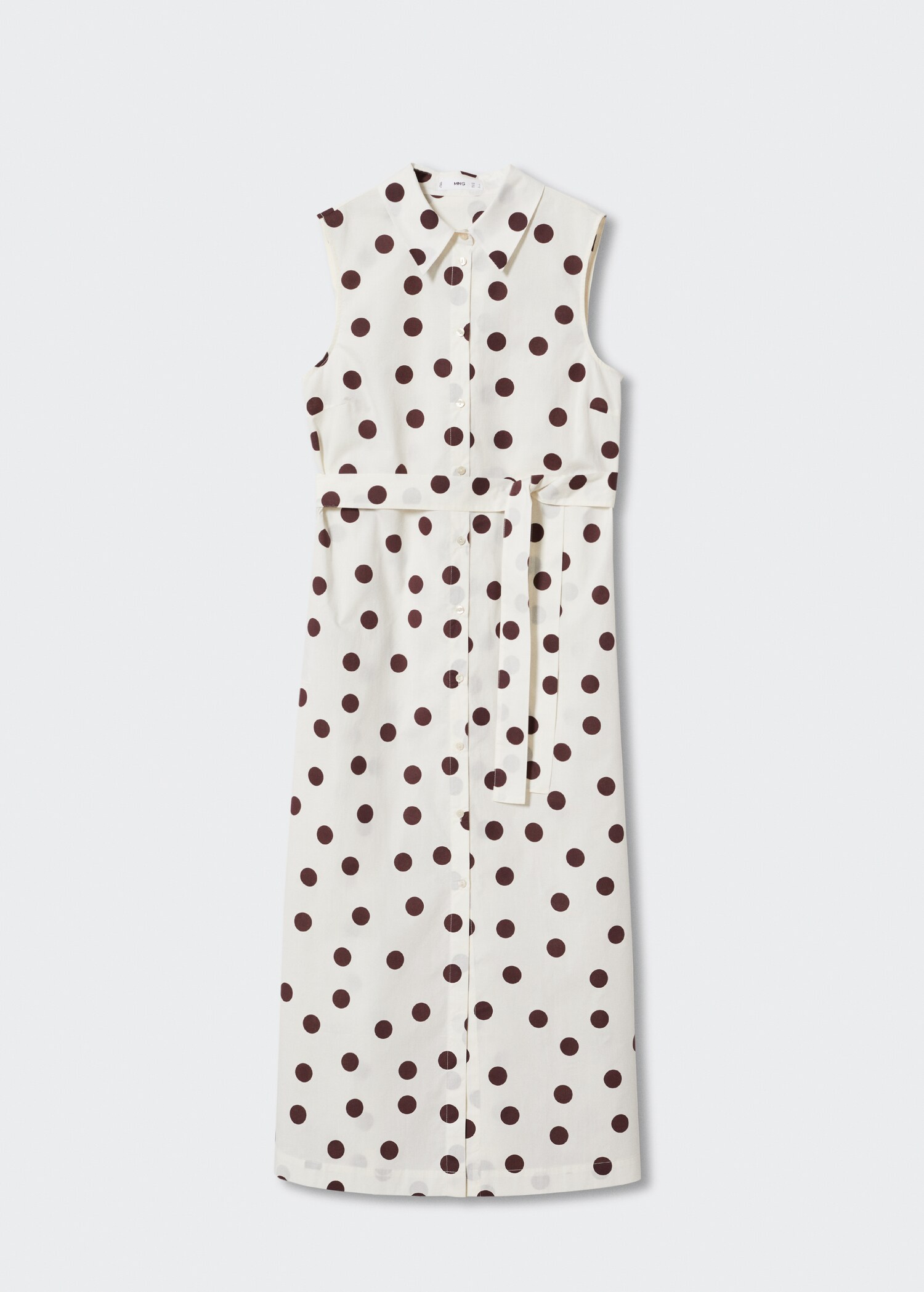 Robe coton à pois - Article sans modèle