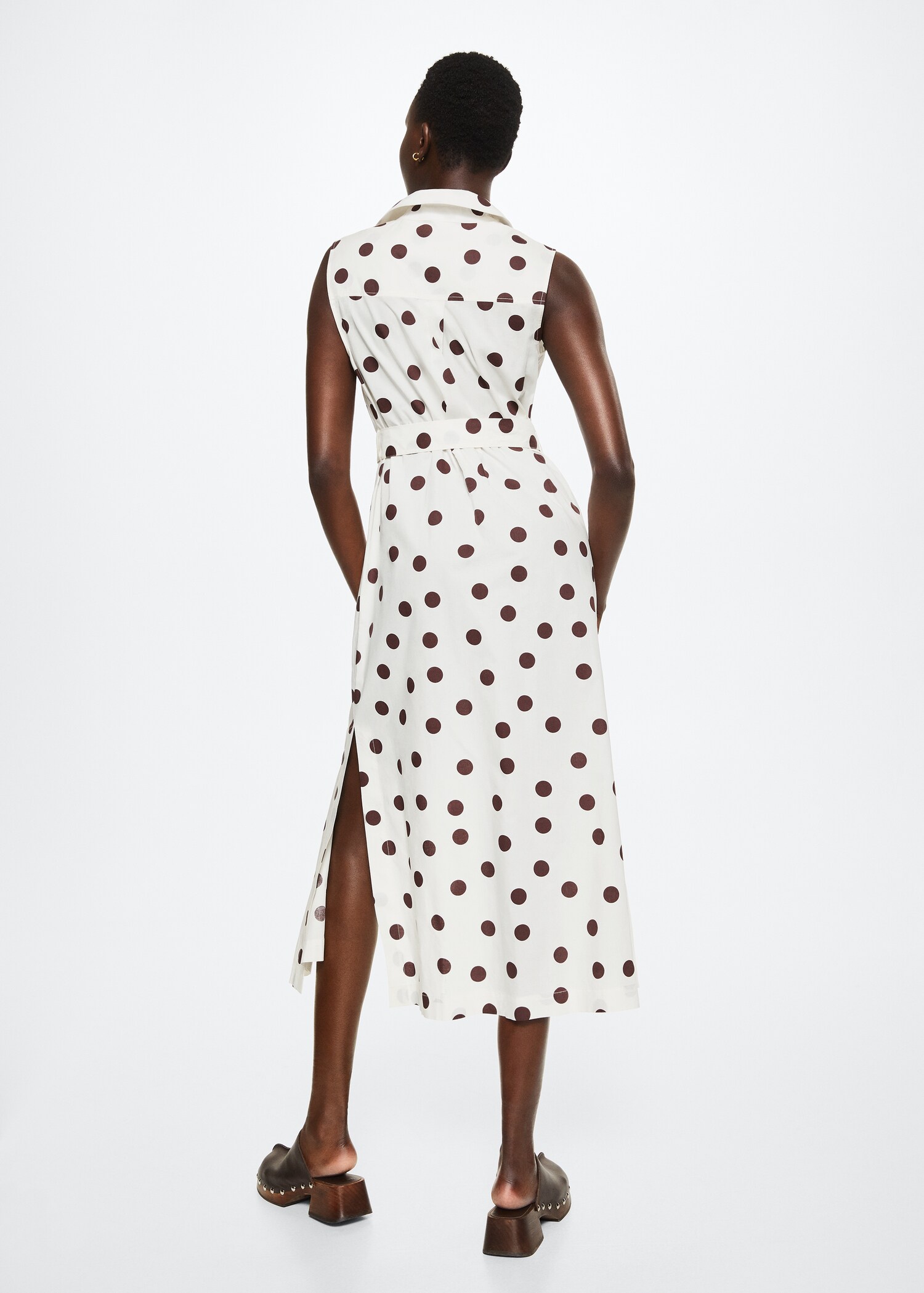 Robe coton à pois - Verso de l’article