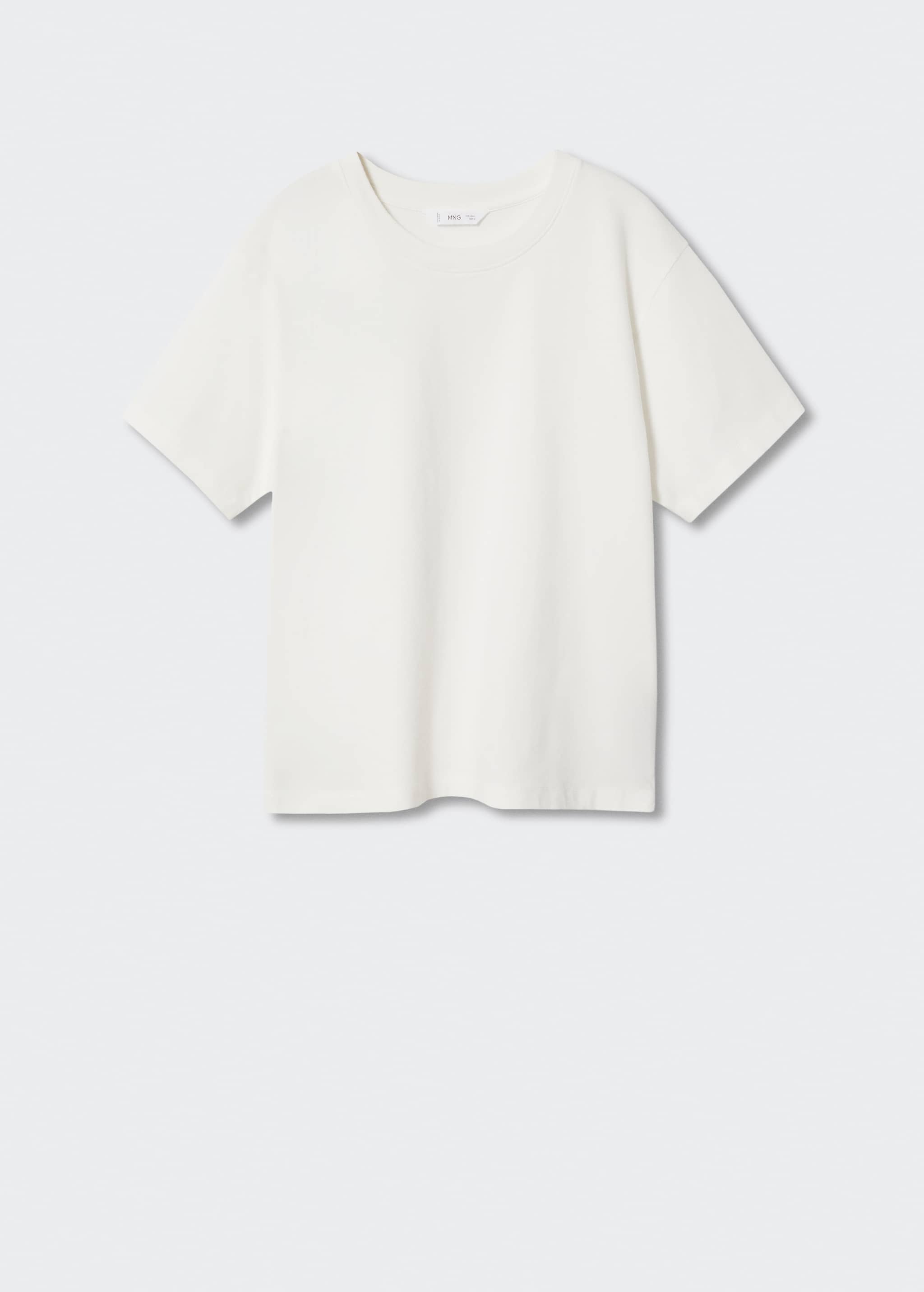 Basic-T-Shirt aus Baumwolle - Artikel ohne Model