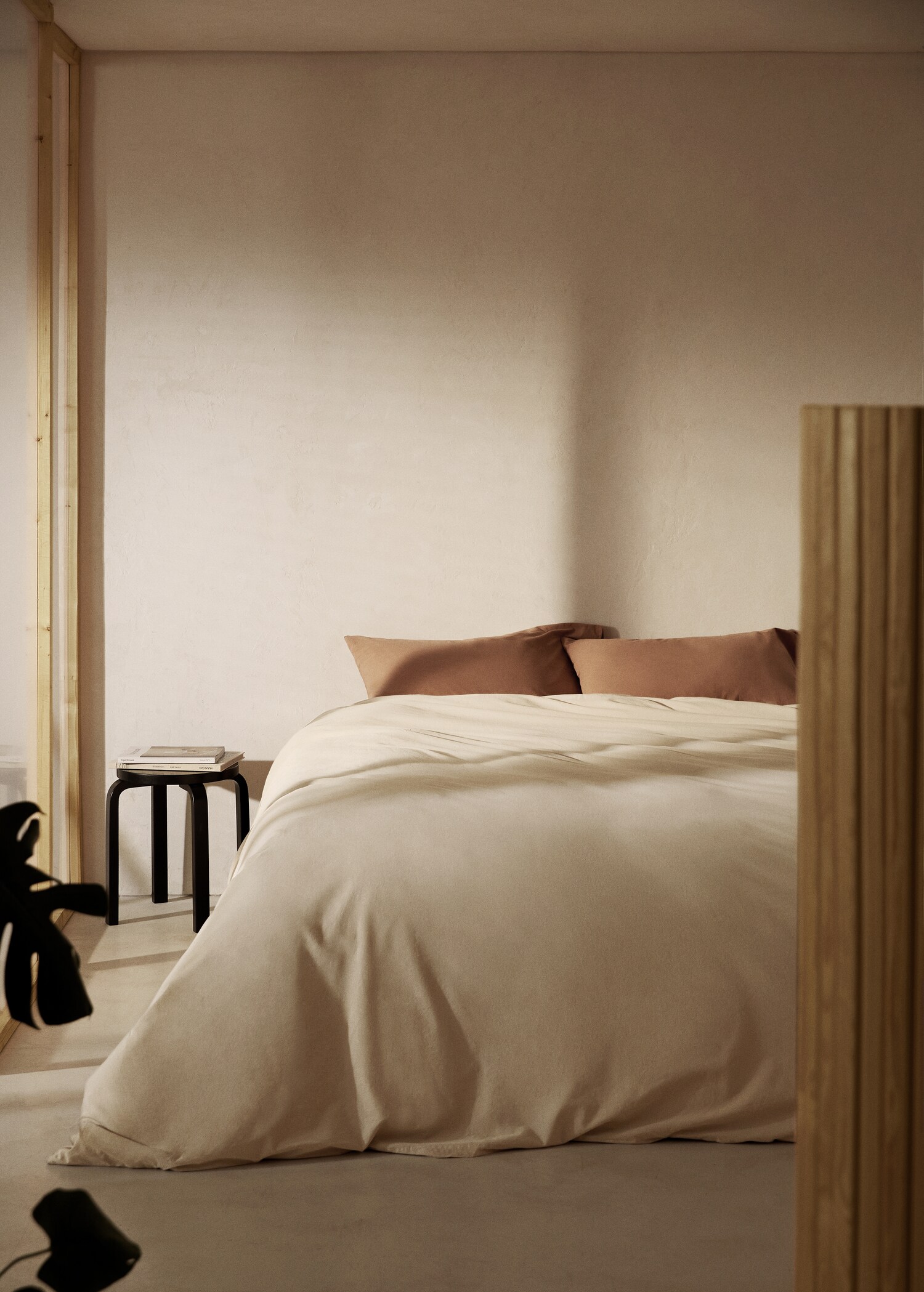 Bettbezug aus gewaschener Baumwolle für 150/160 cm Bett - Detail des Artikels 8
