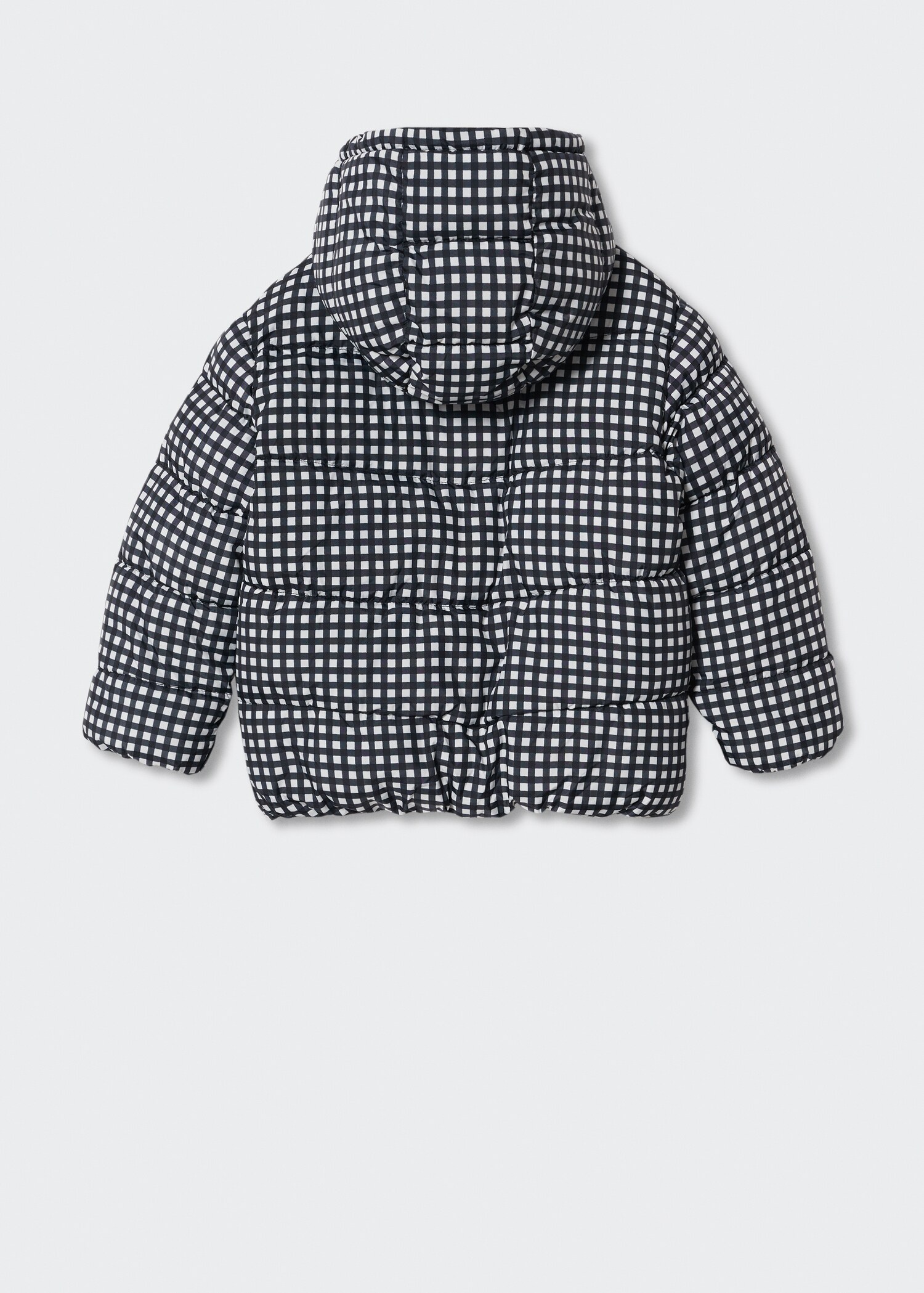 Anorak acolchado capucha - Reverso del artículo