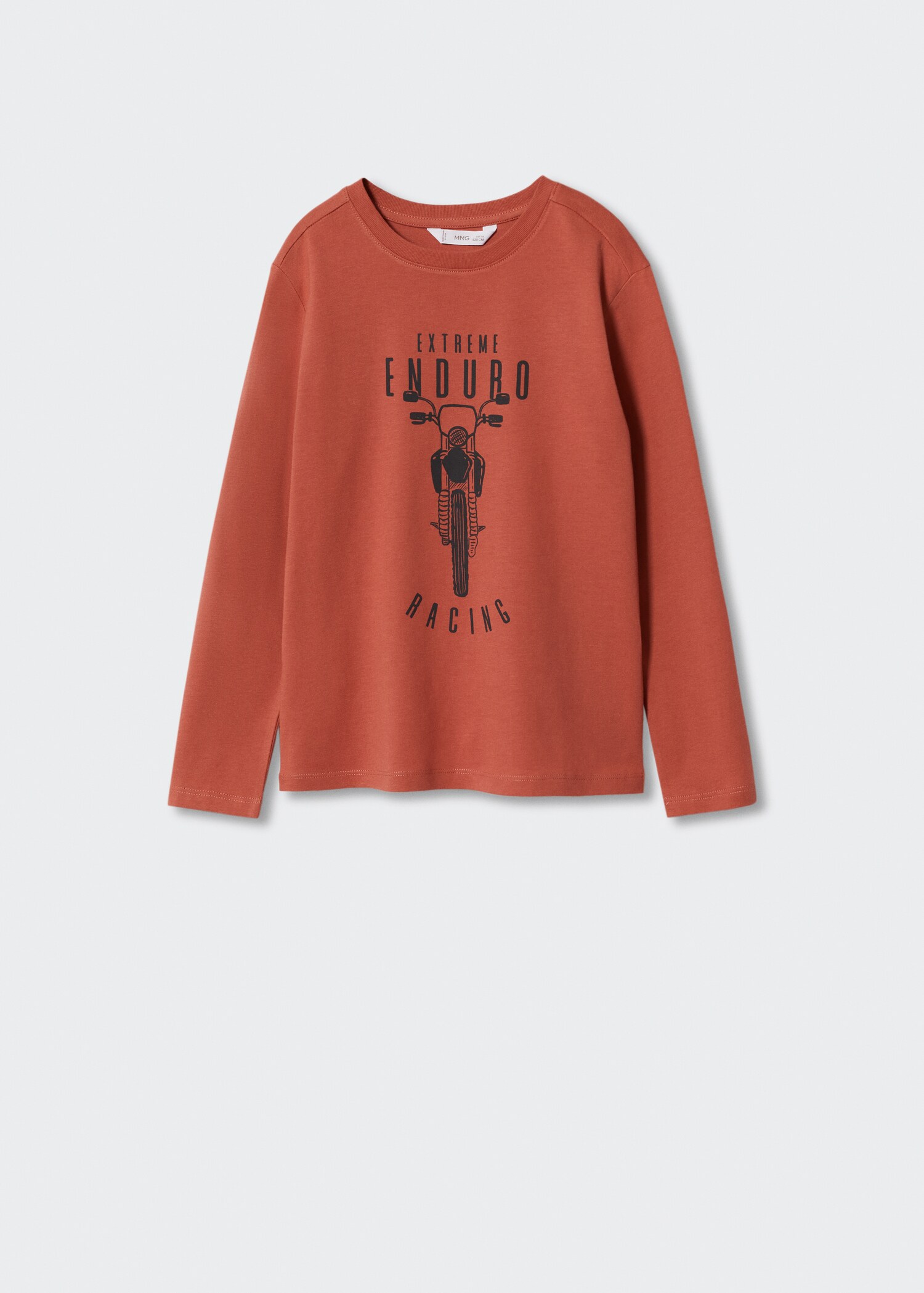 Printed cotton-blend T-shirt - Article without model