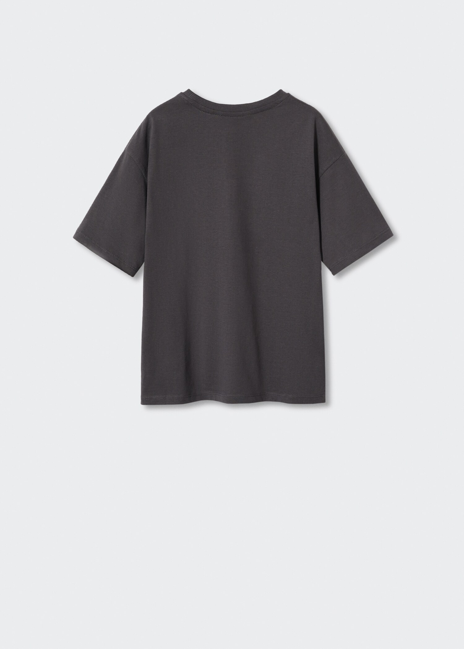 Embossed printed t-shirt - Reverse of the article