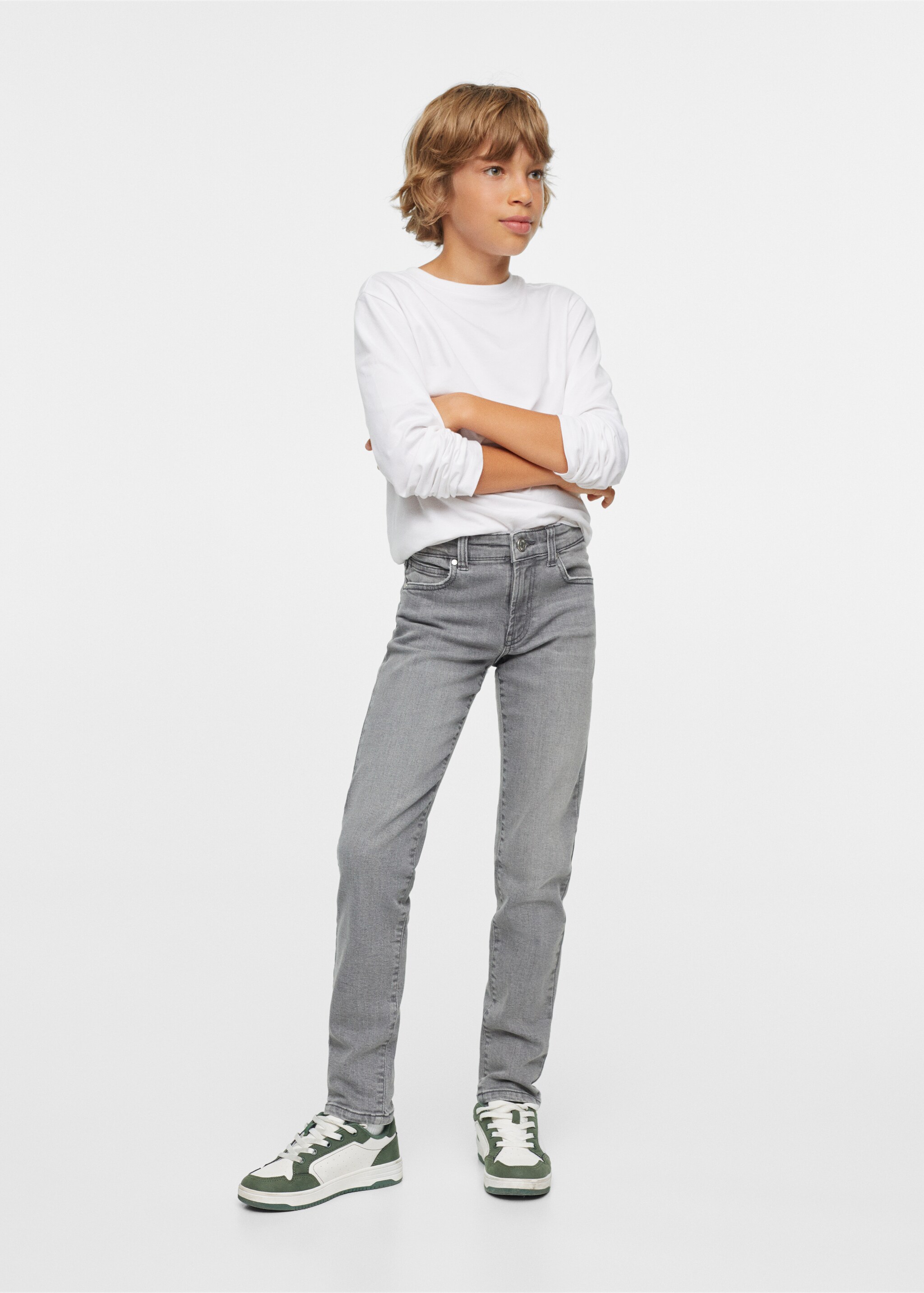 Slim-fit jeans - Medium plane