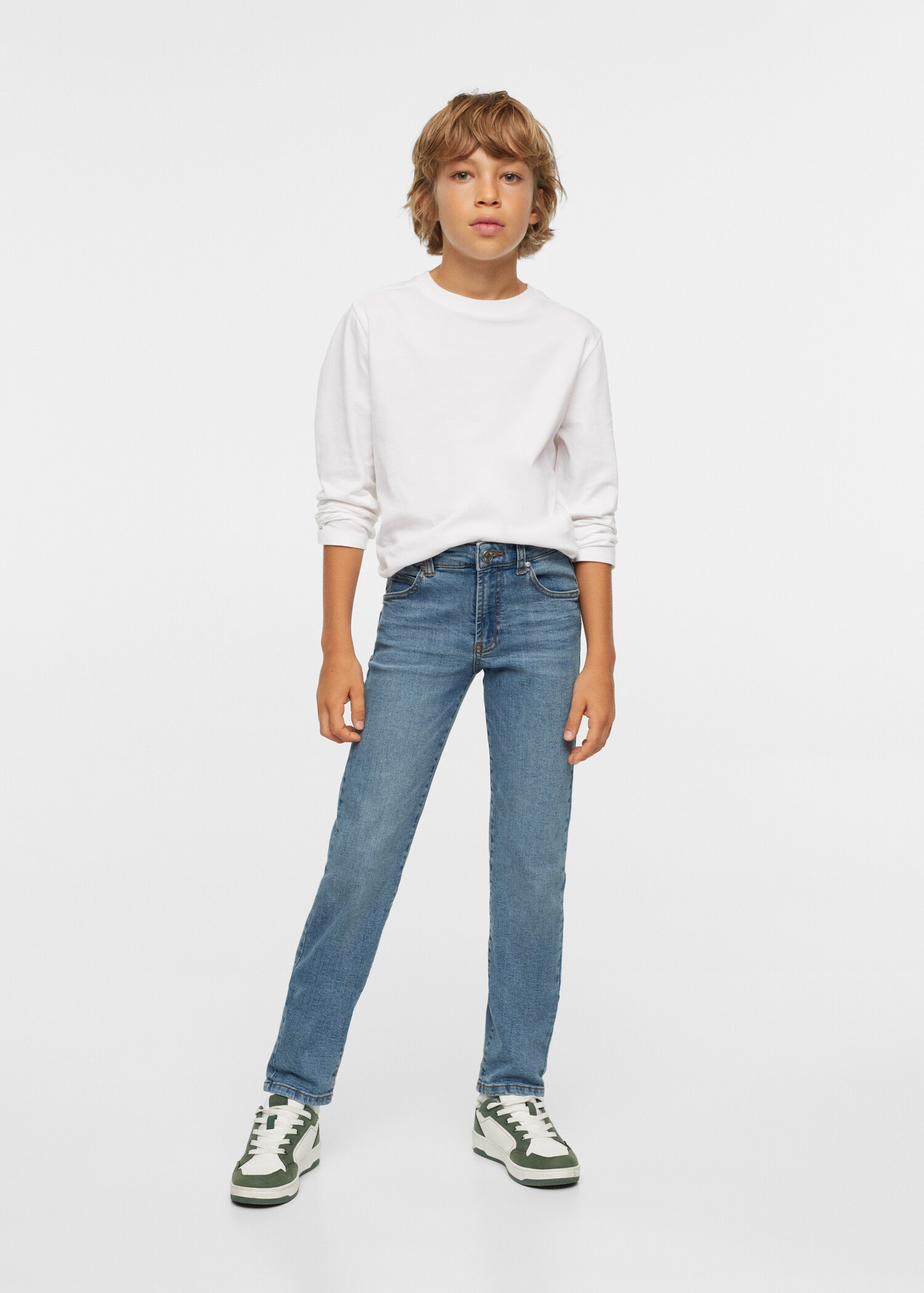 Slim-fit jeans - Medium plane