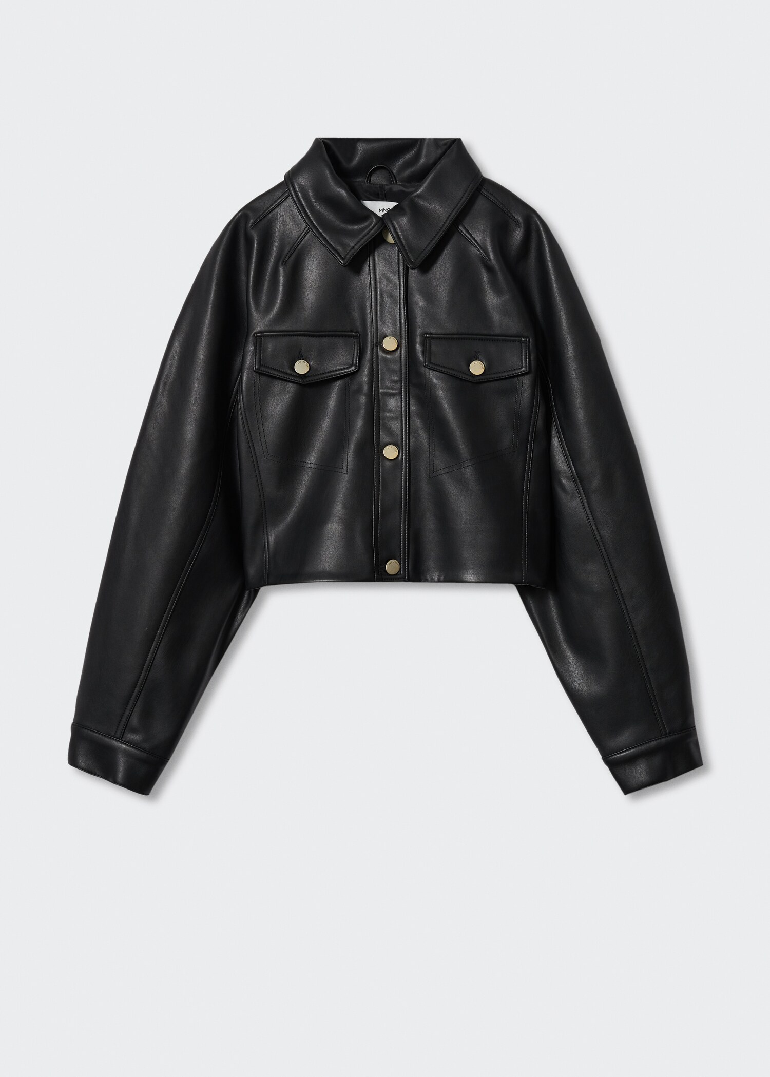 Chaqueta efecto piel corta - Artículo sin modelo
