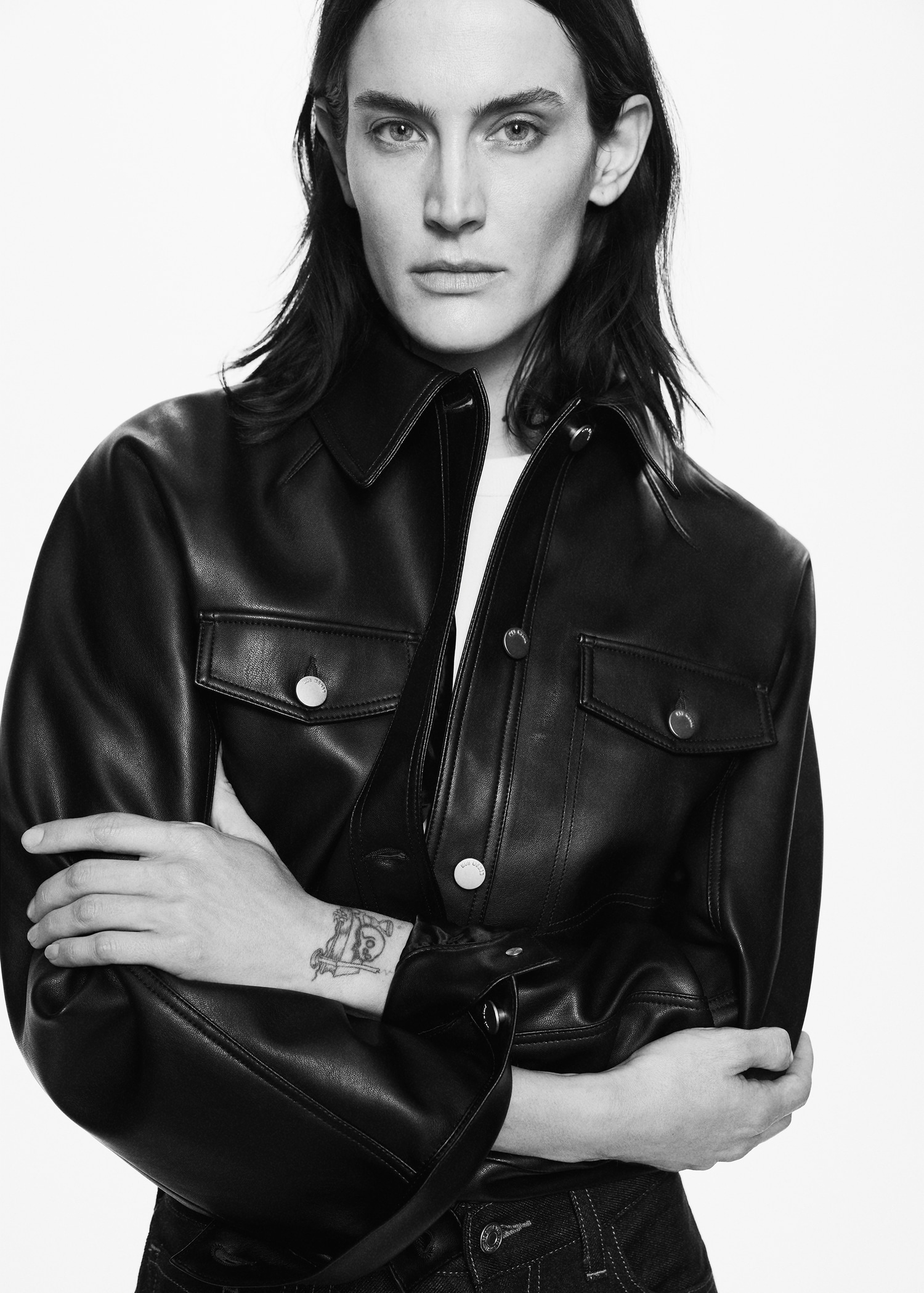 Chaqueta efecto piel corta - Detalle del artículo 1